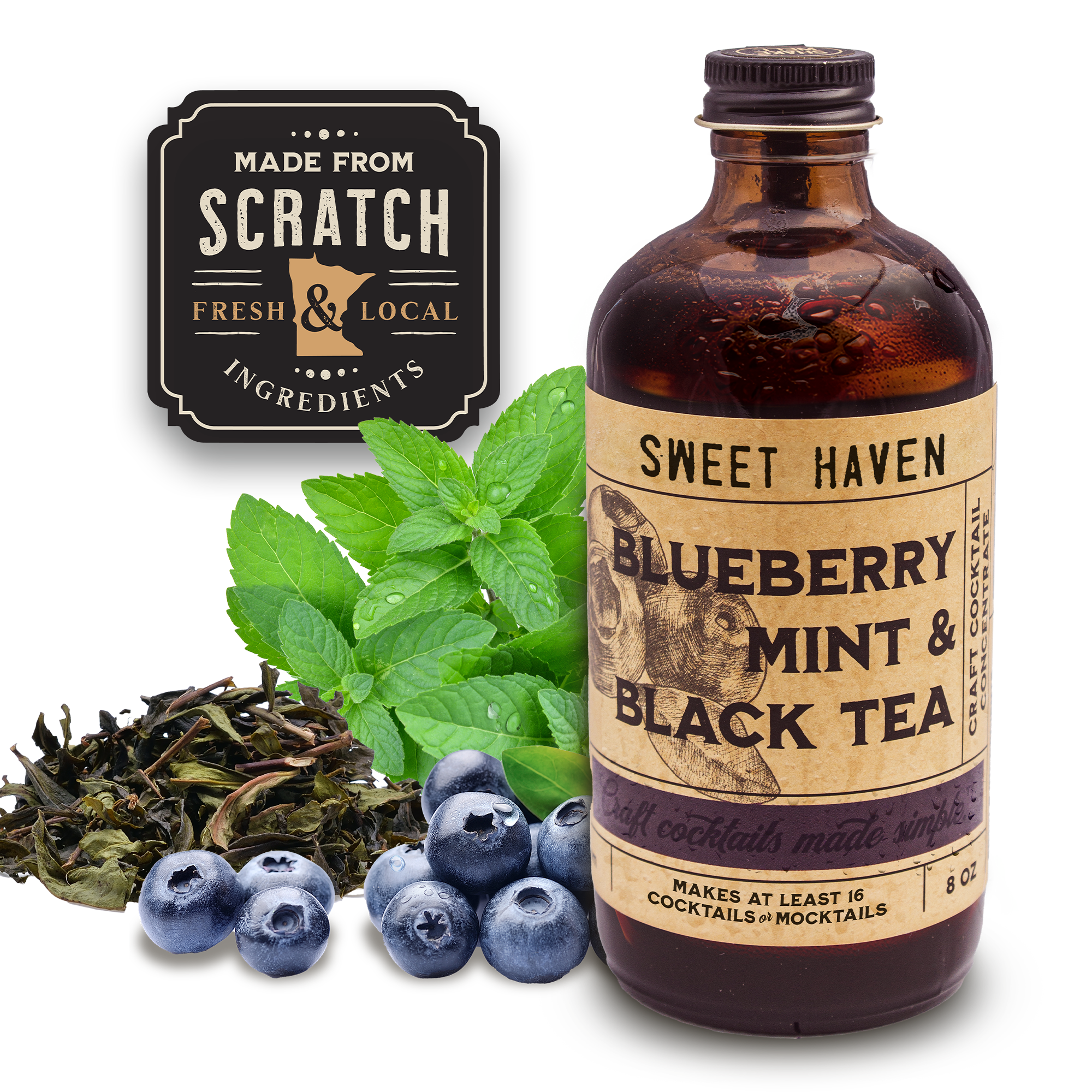 Blueberry Mint & Black Tea