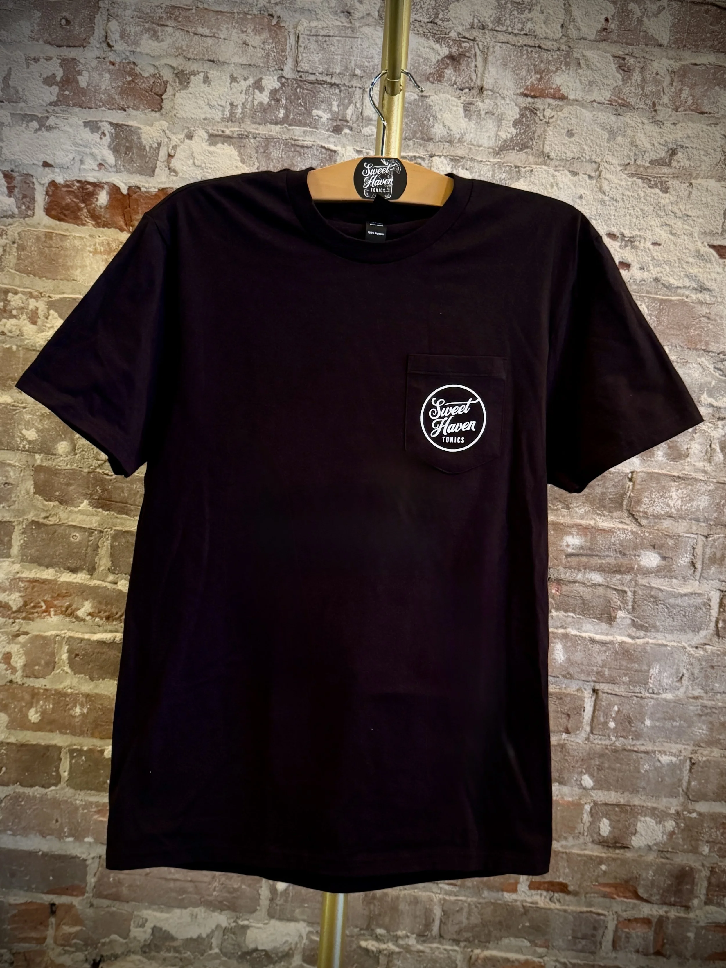 Black Sweet Haven Pocket T-Shirt