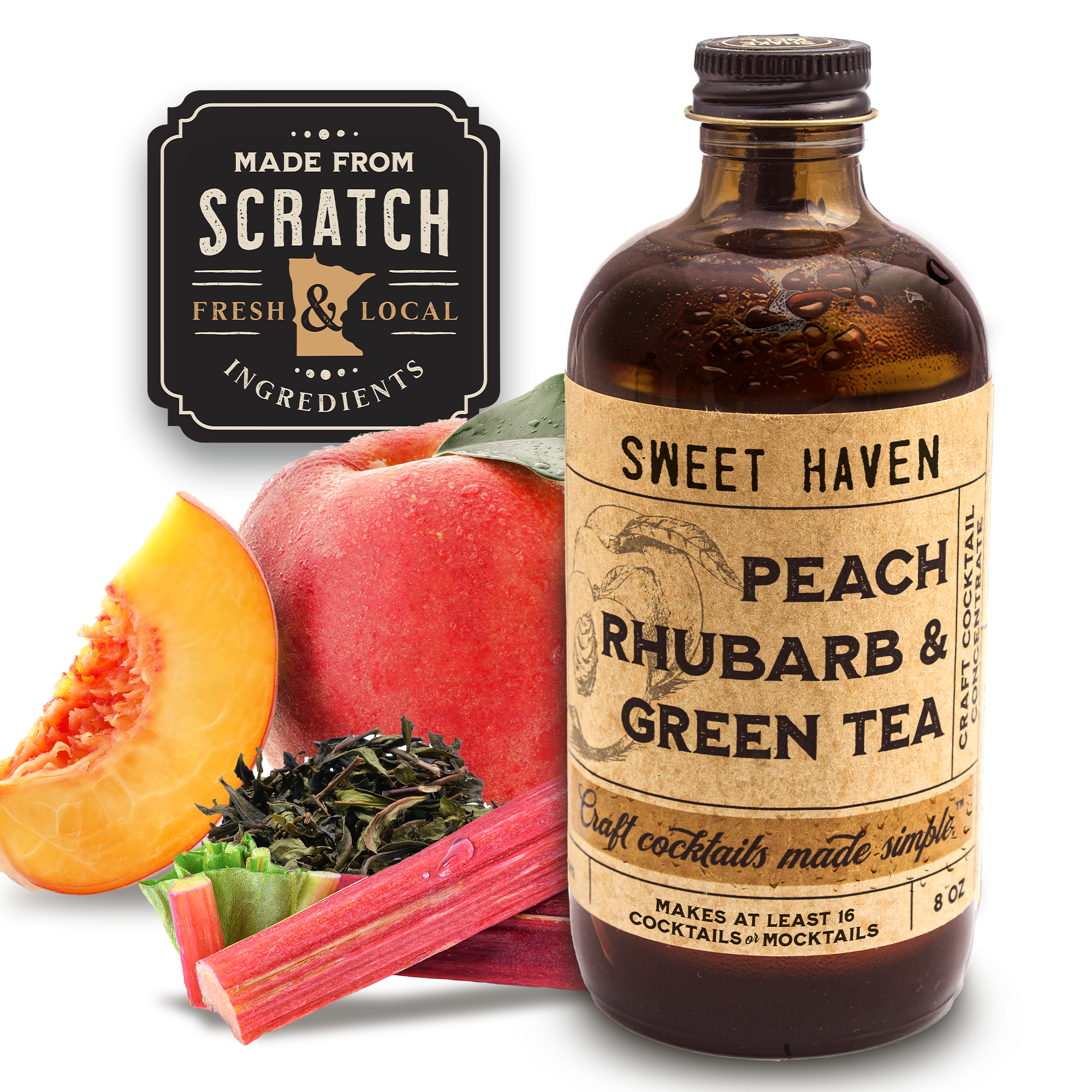 Peach Rhubarb & Green Tea
