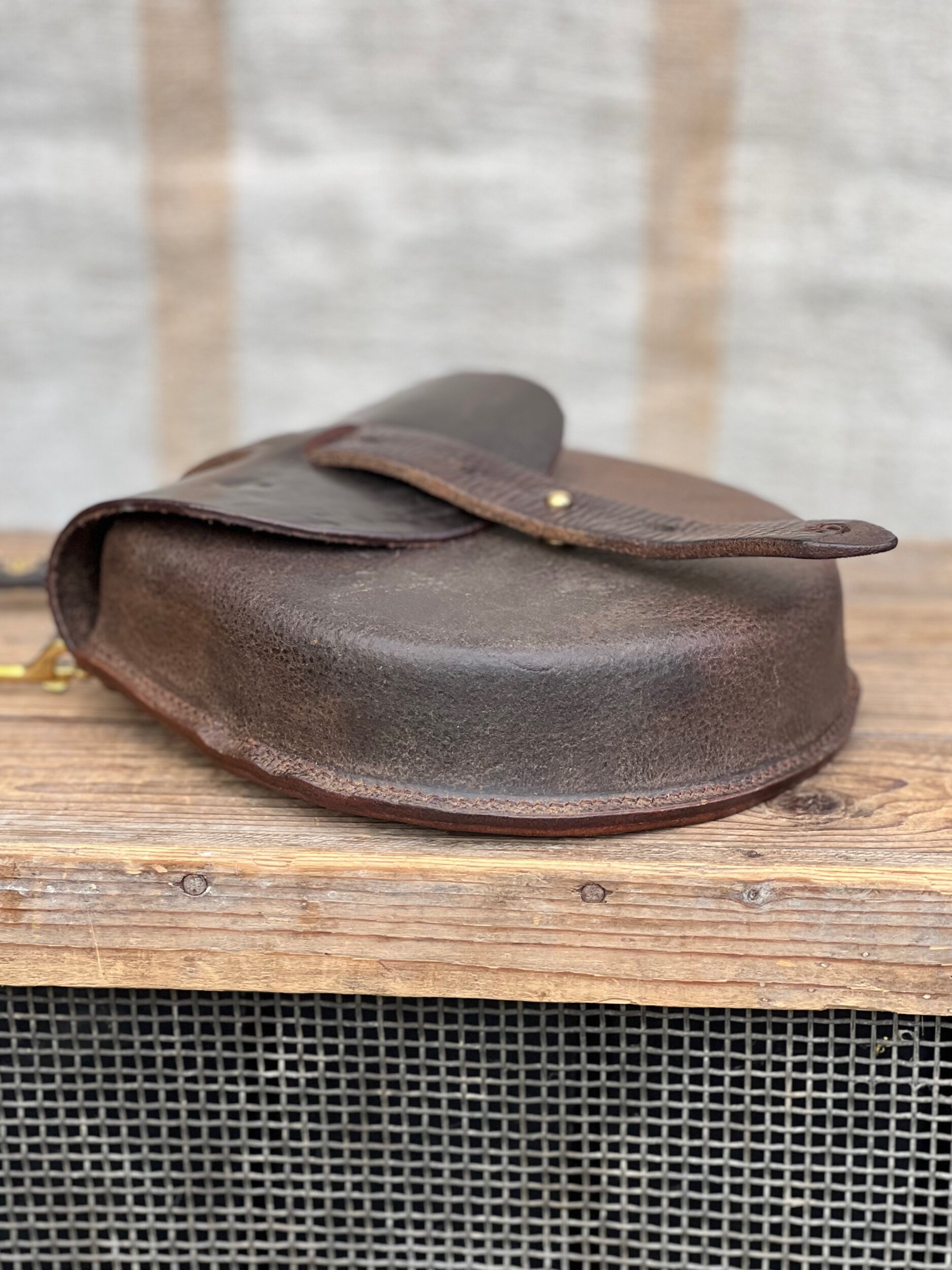 Rag of Colts handmade saddle leather bag, belt bag, handbag, handmade