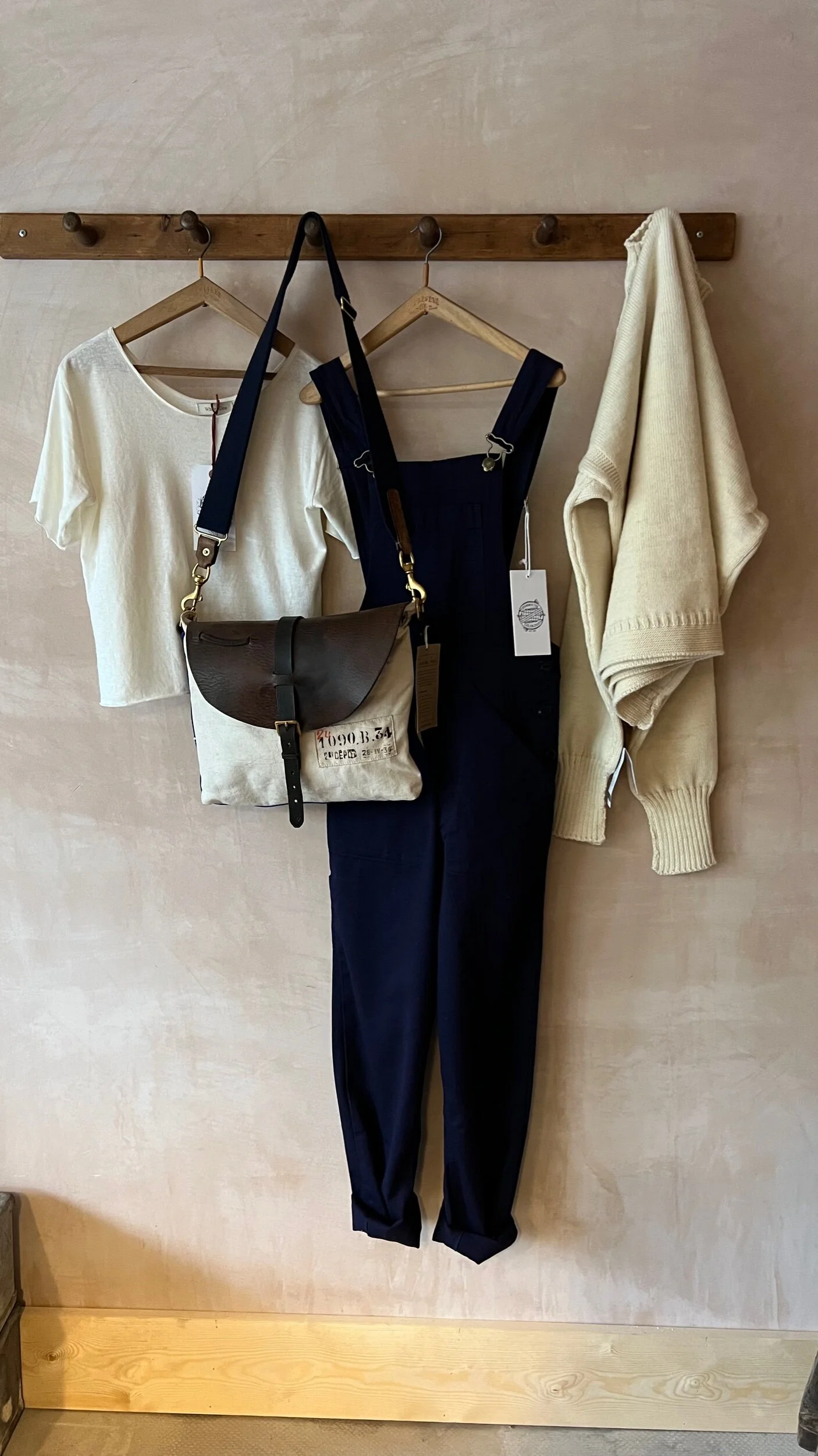 Rag of Colts repurposed vintage canvas satchel bag