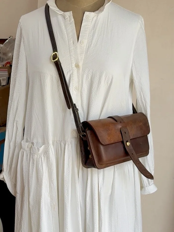 Grand total of 4 bags I made over the whole summer holidays, when studio time was scarce - for all the best reasons.

My son is now back at school and I am properly back at my workbench! 

Thank you so much for the support and appreciation on this li