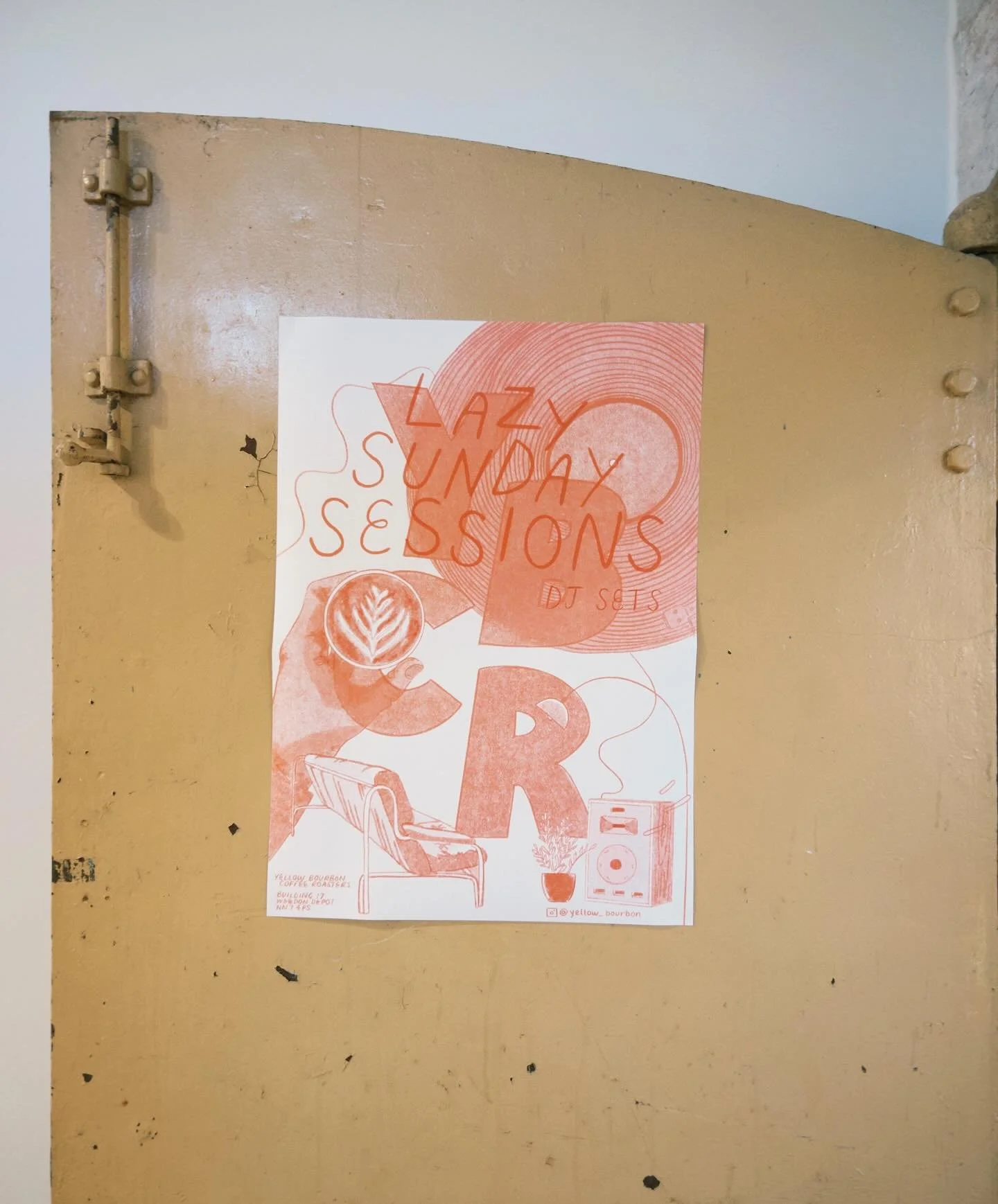 Recent work for @yellow_bourbon 
Event flyers and posters.
