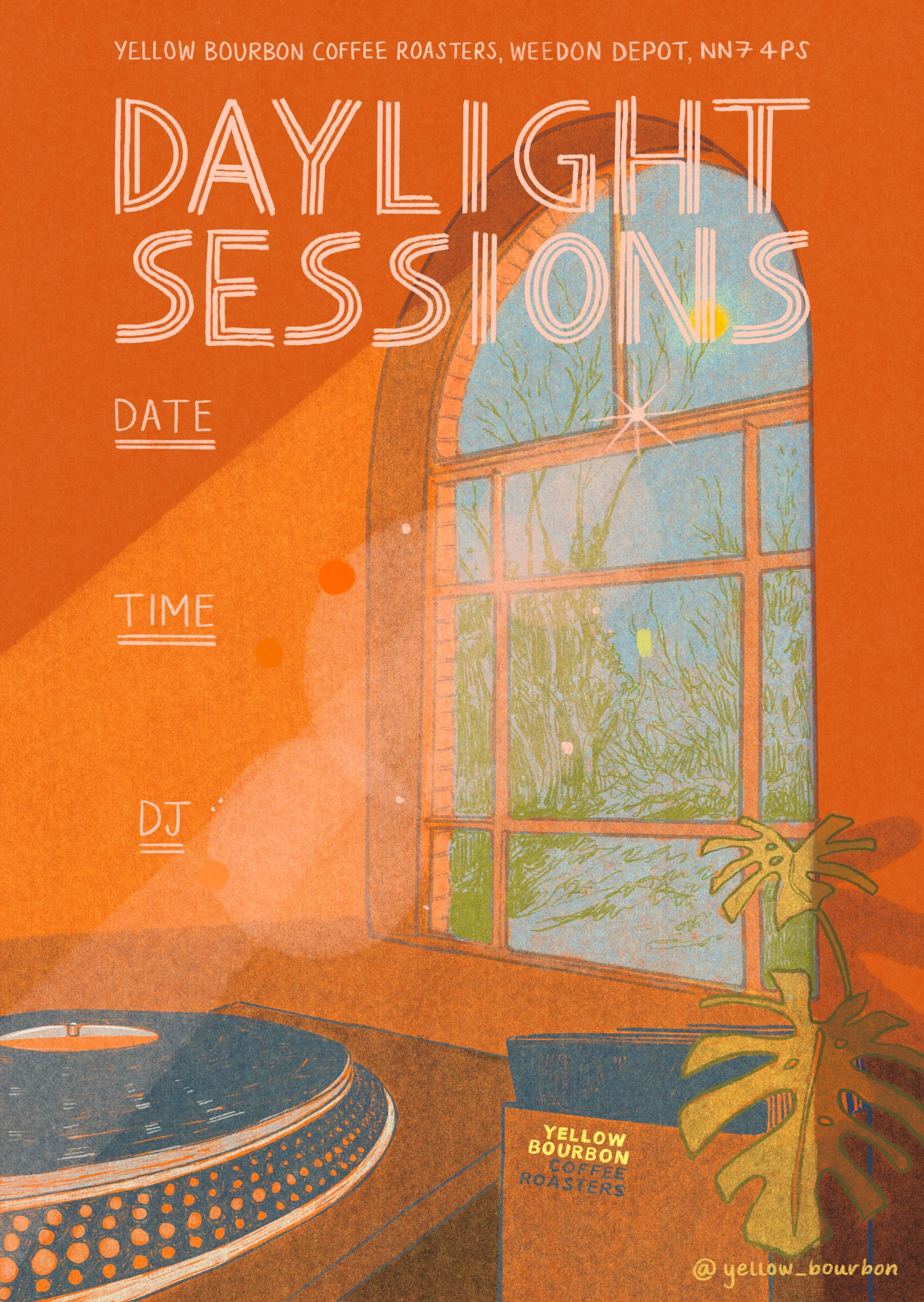 YBCR Daylight sessions poster