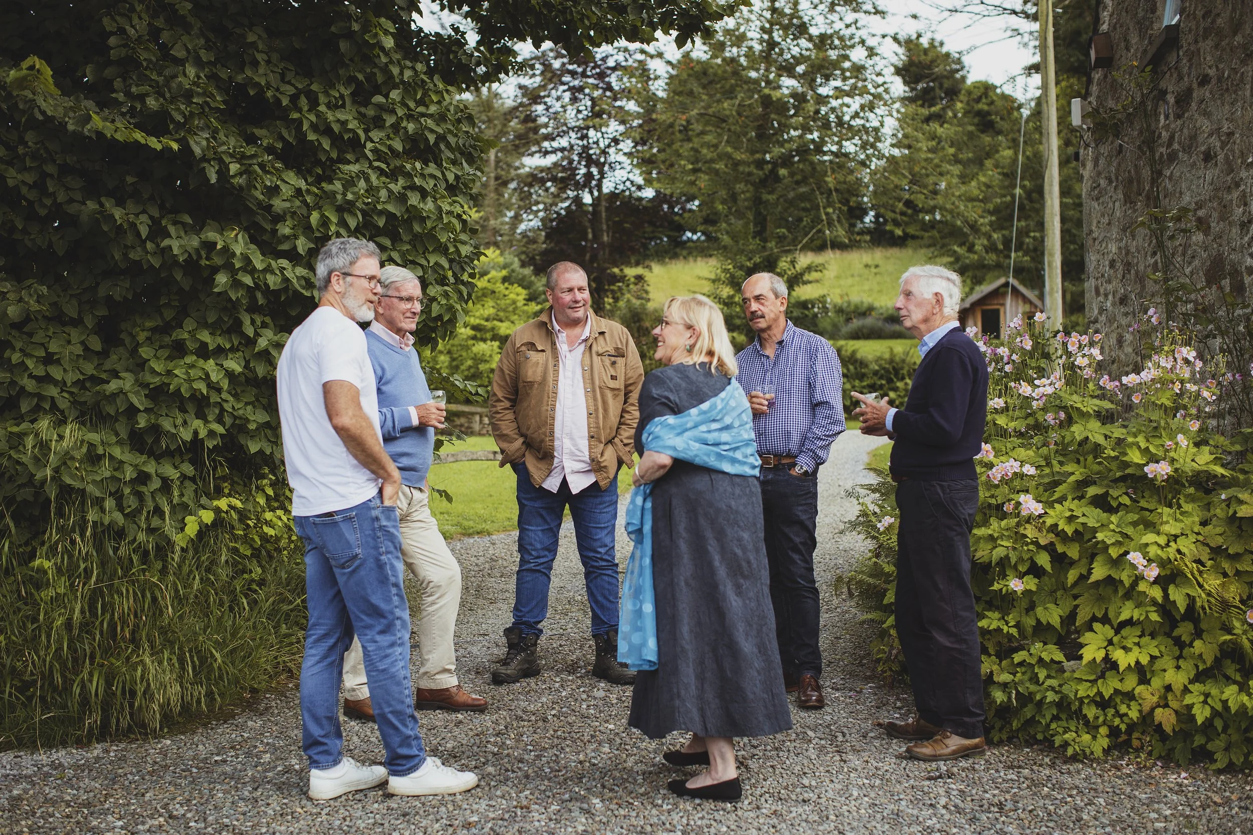 Concert goers Music at Nantwen