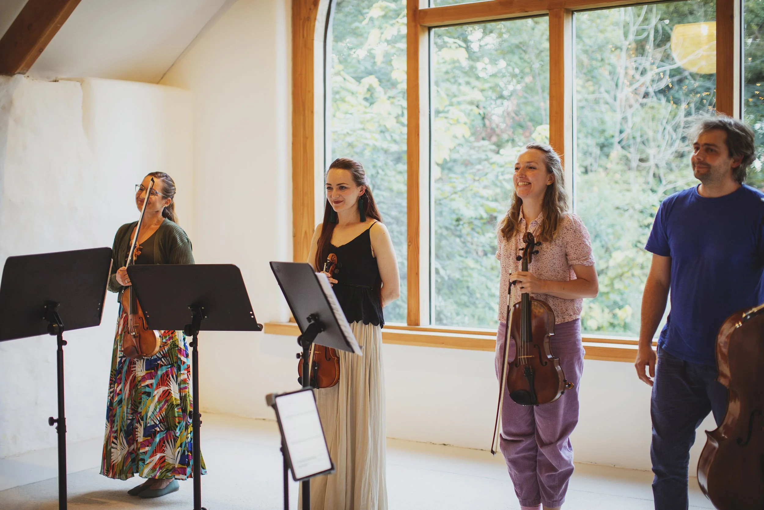 Plan and Elevation by Caroline Shaw at Music at Nantwen, Tonau ensemble