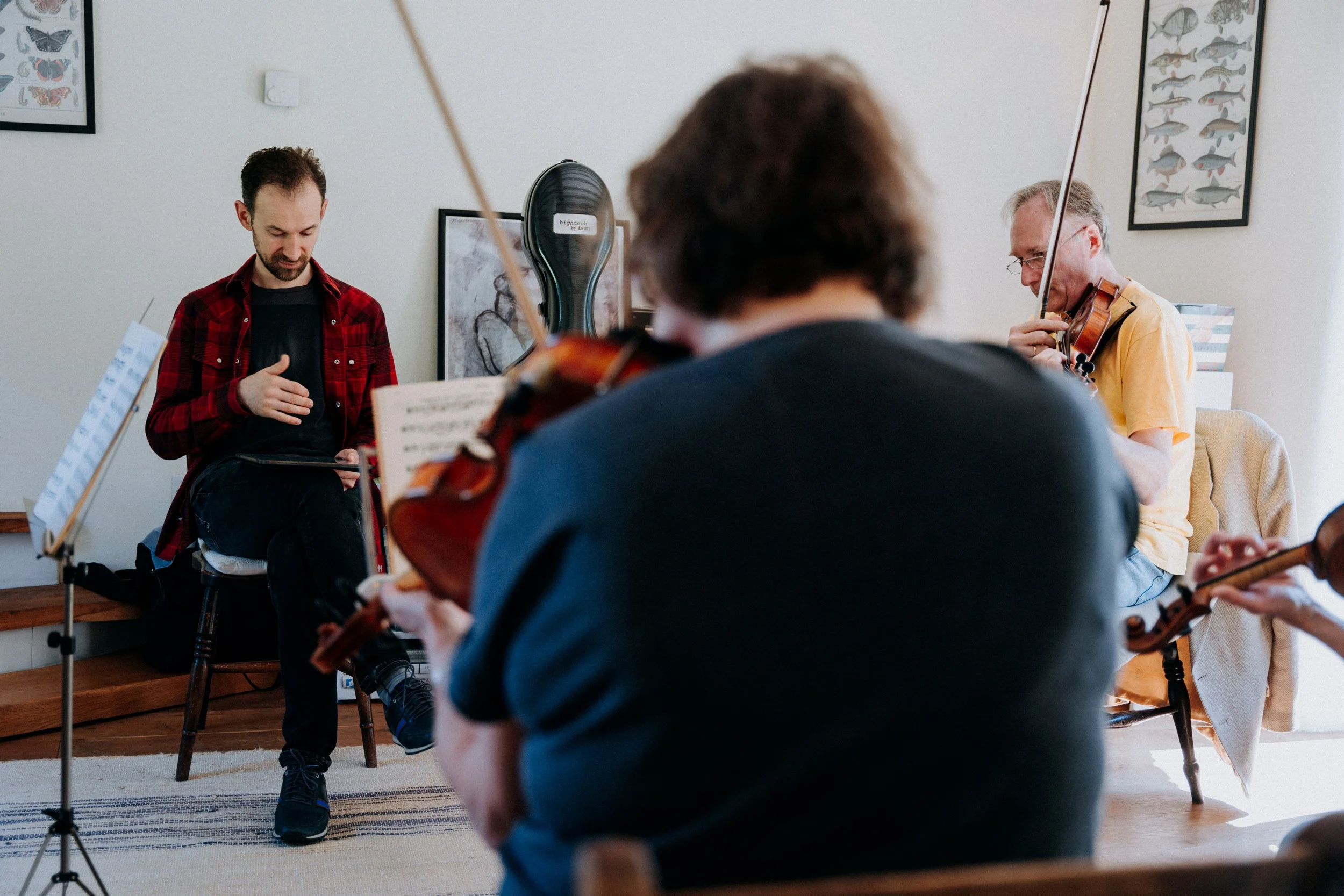 Aleksei Kiseliov Tutoring Chamber Music
