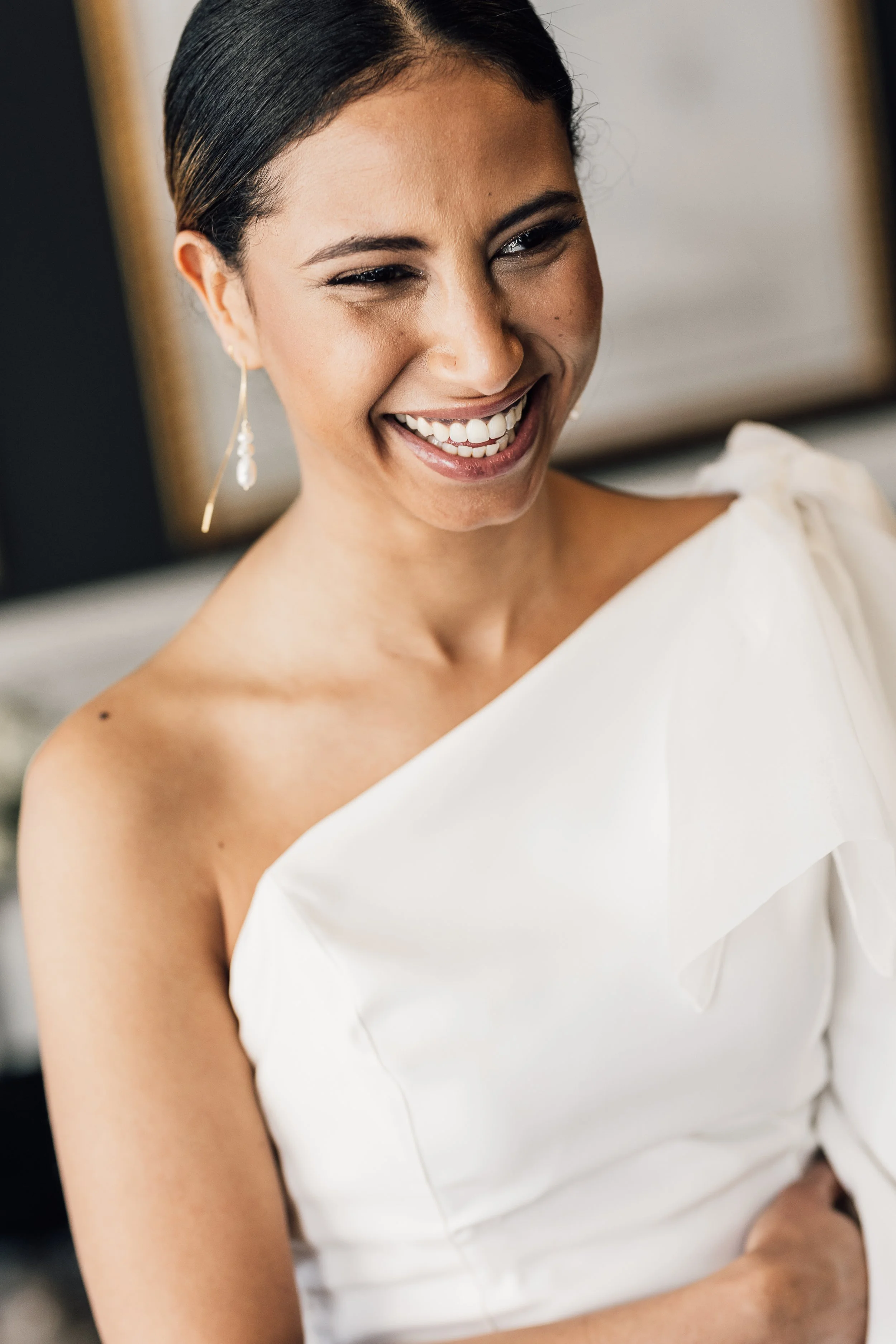 Smuk naturlig brudemakeup fyn