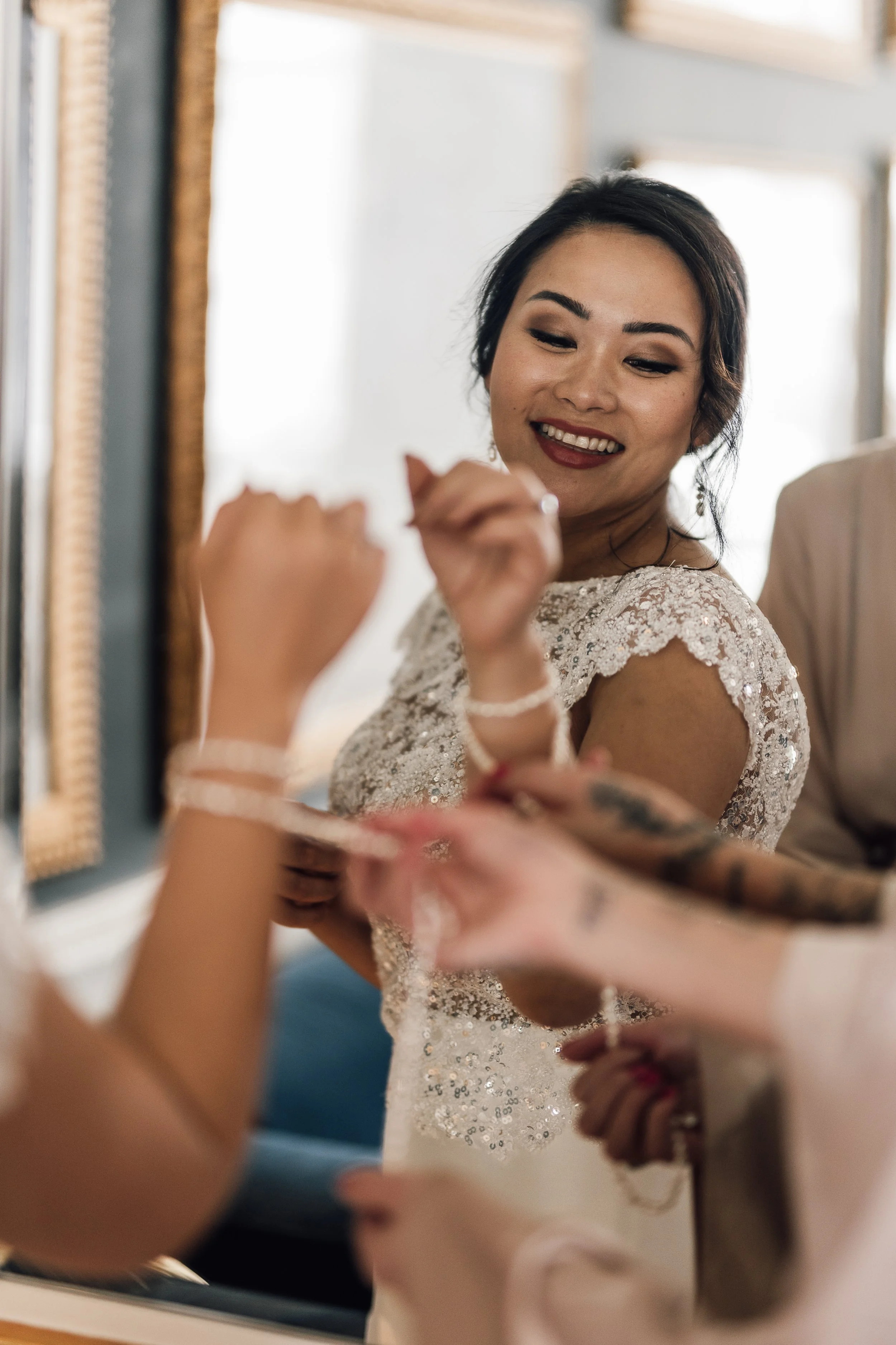 håropsætning og makeup til bryllup i østjylland