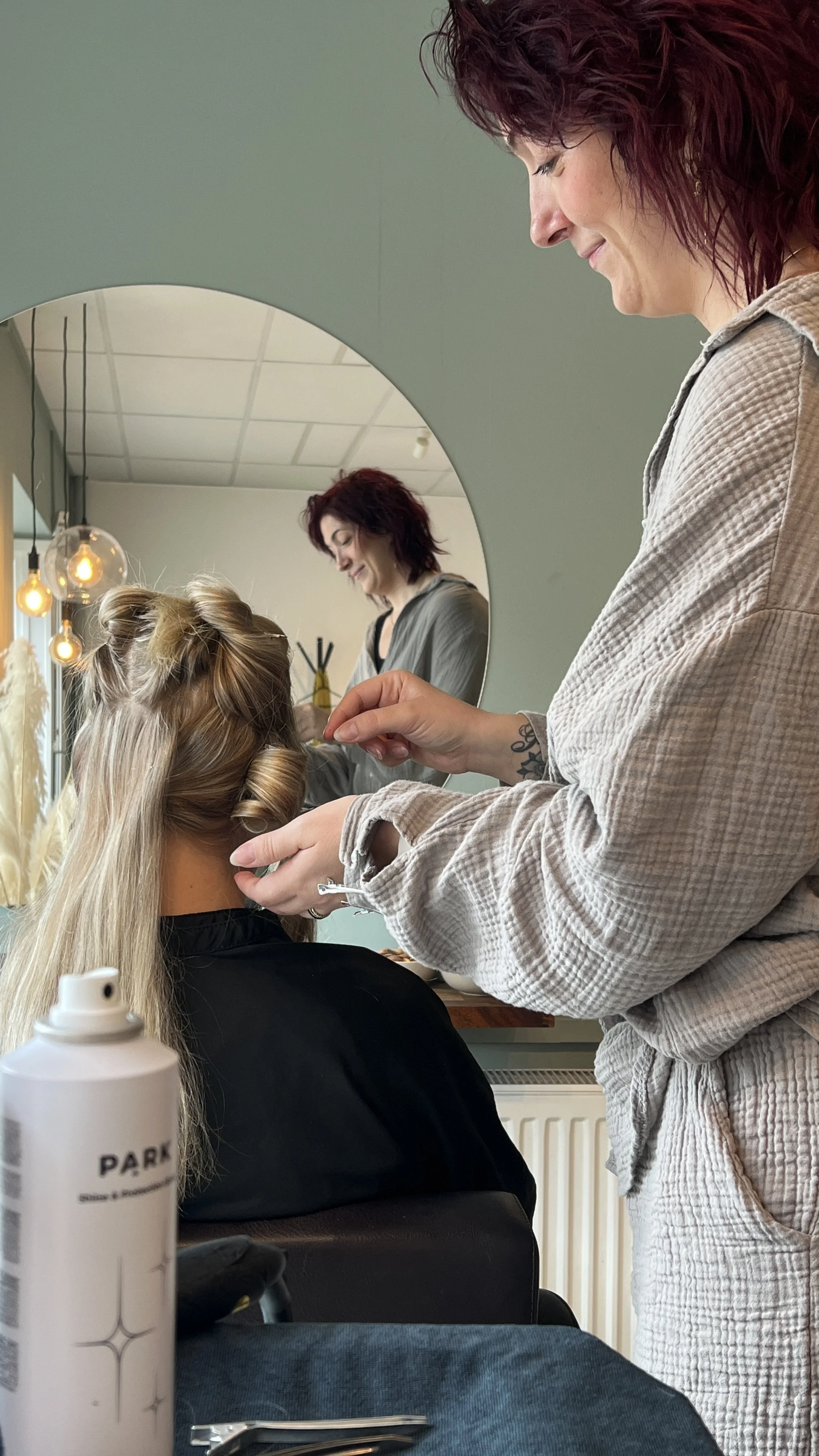 Brudehår hjemme hos dig selv