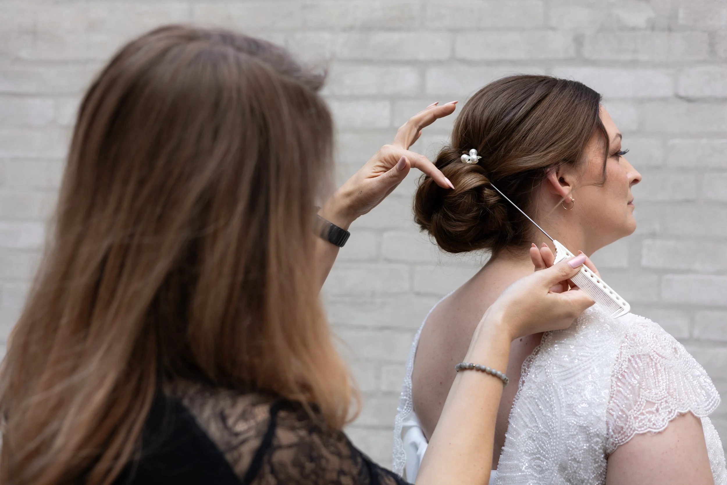 styling til dit bryllup håropsæting og makeup til brude på sjælland
