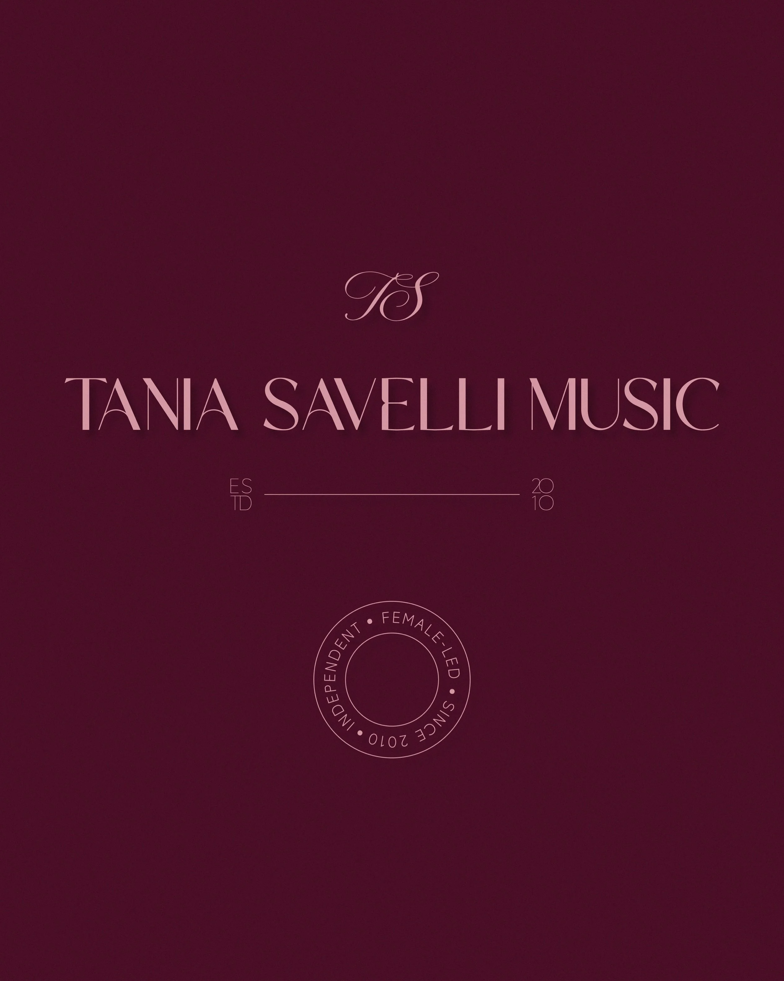 I&rsquo;m so excited to share this gorgeous brand design for a very gorgeous client! @taniasavellimusic 

The brief for Tania Savelli Music was to create something refined and professional, but still warm, flexible and full of personality. I loooove 