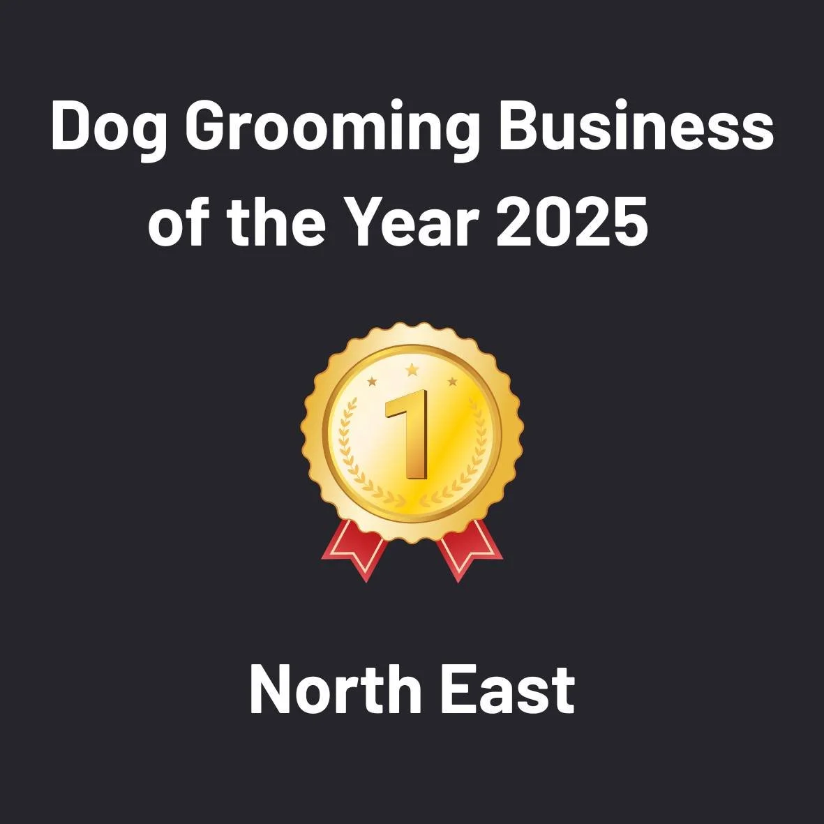 We&rsquo;re really proud to share that we&rsquo;ve been named Dog Grooming Business of the Year 2025 for the North East at the SME News Northern Enterprise Awards.

This recognition reflects the care, consistency, and hard work of our teams across th