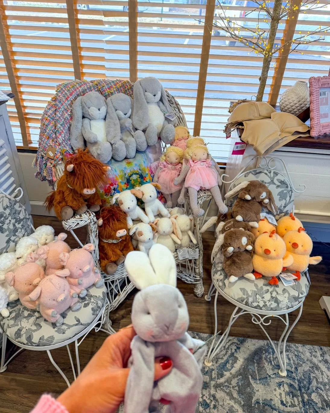 Easter basket magic starts here 🐰✨

The sweetest plush friends are waiting at The Cottage &mdash; perfect for little hands and big smiles.

Come pick out your favorite before they hop away!

#springarrivals #newatthecottage #TheCottageHP #easterbask