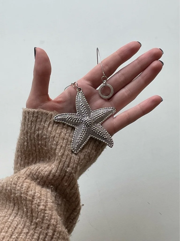 Серьги Silver Sea Star - 4.000р.