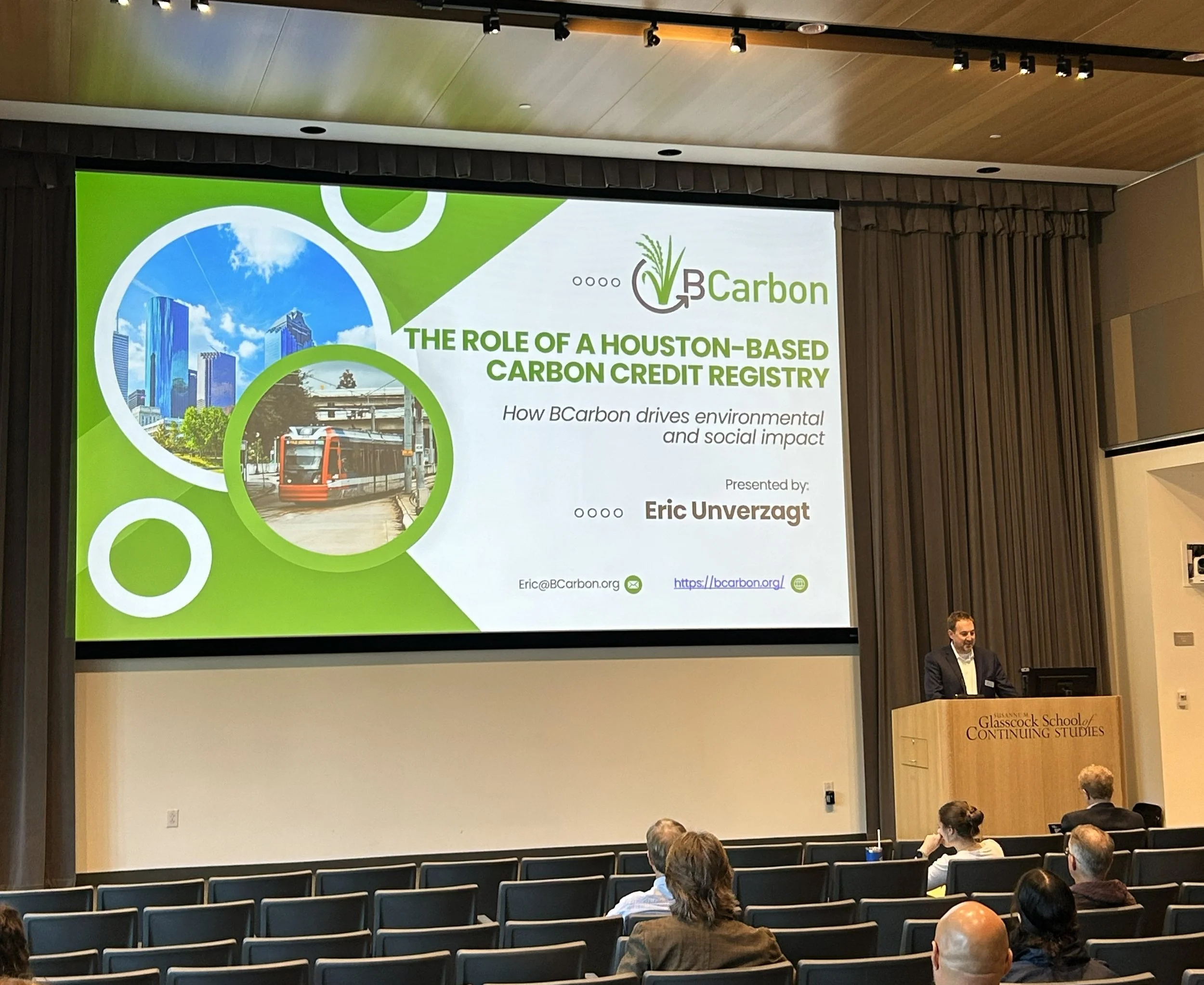 BCarbon Showcases Carbon Market Expertise at Rice University SSPEED Center Conference