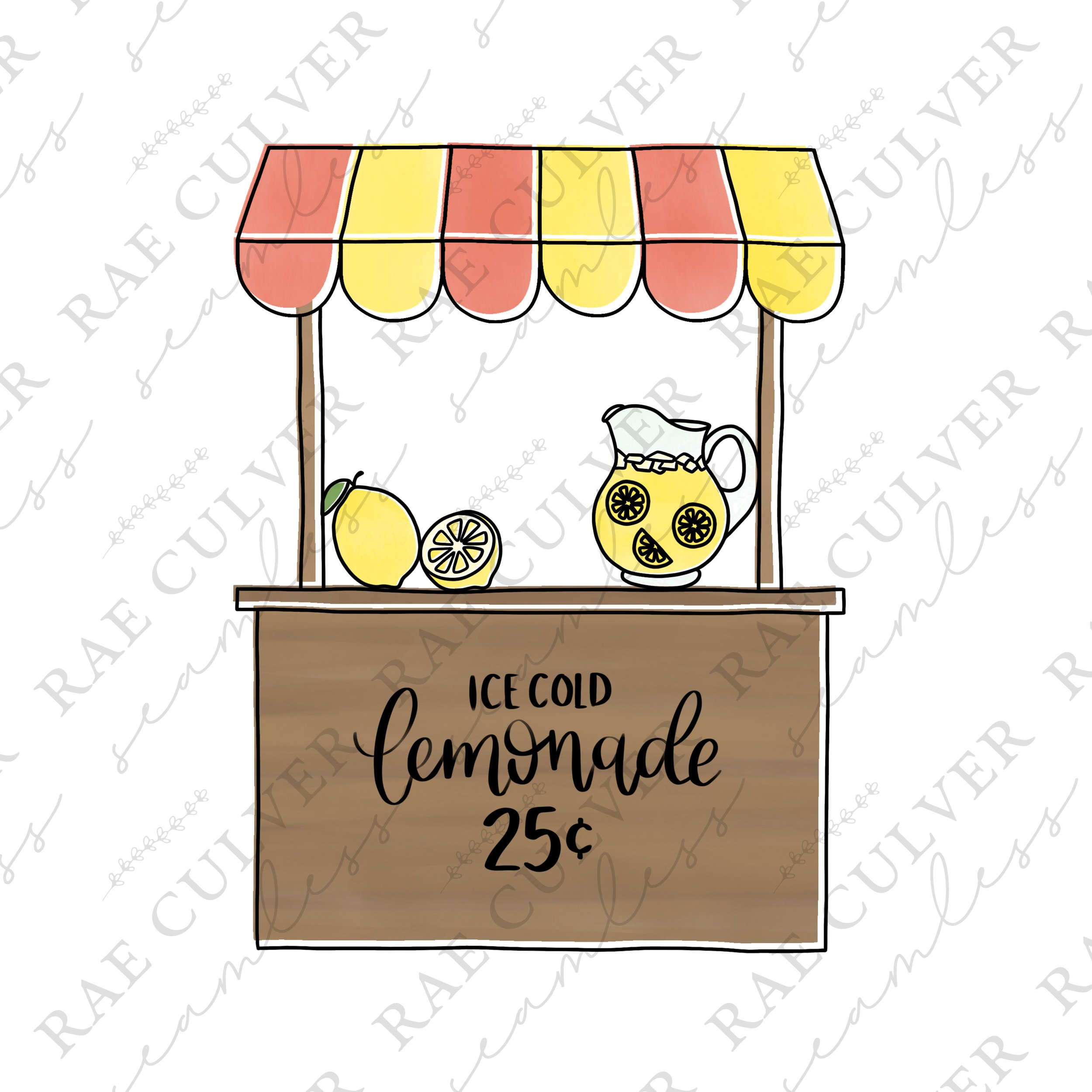 Pink Lemonade Stand Sub