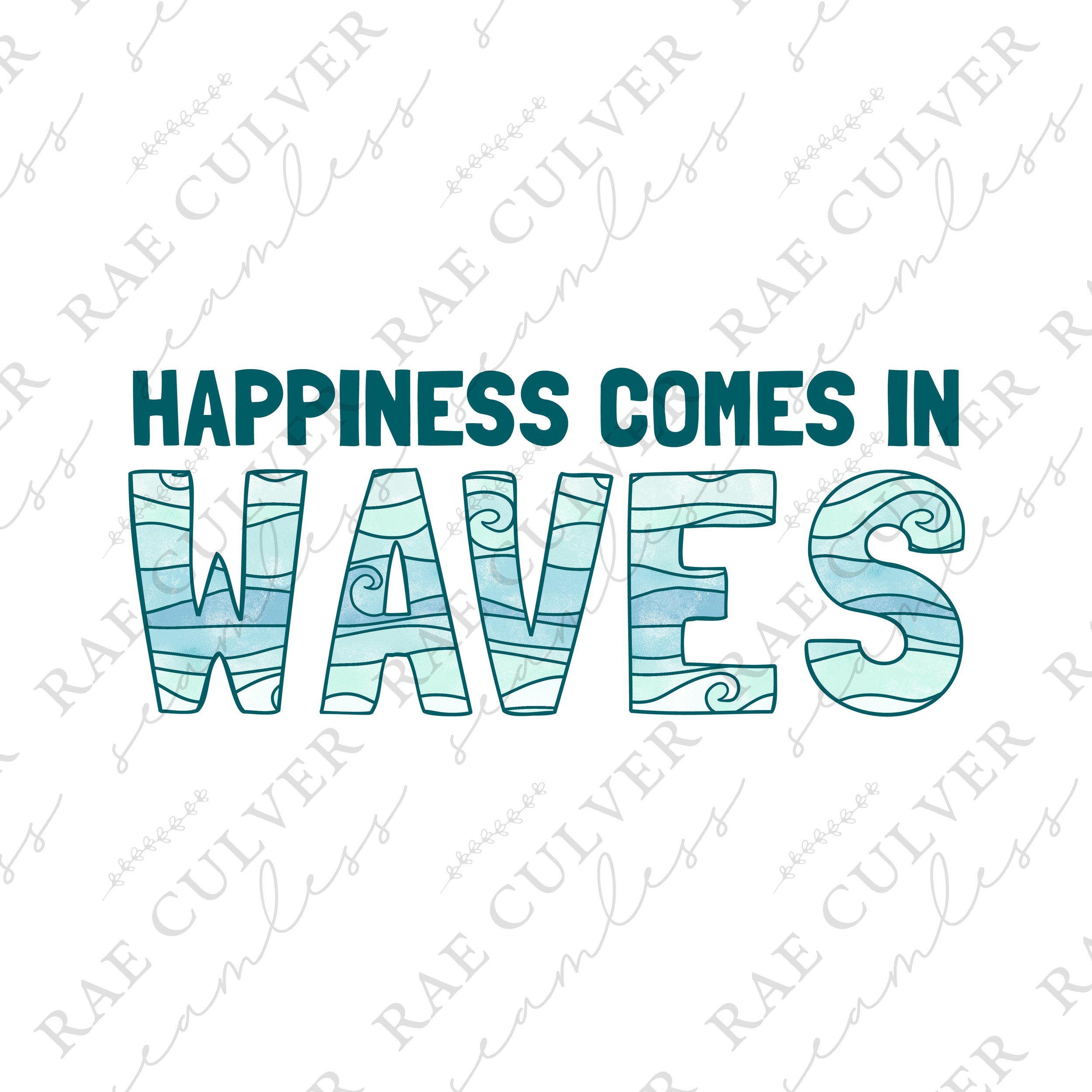 Happiness Comes In Waves Sub