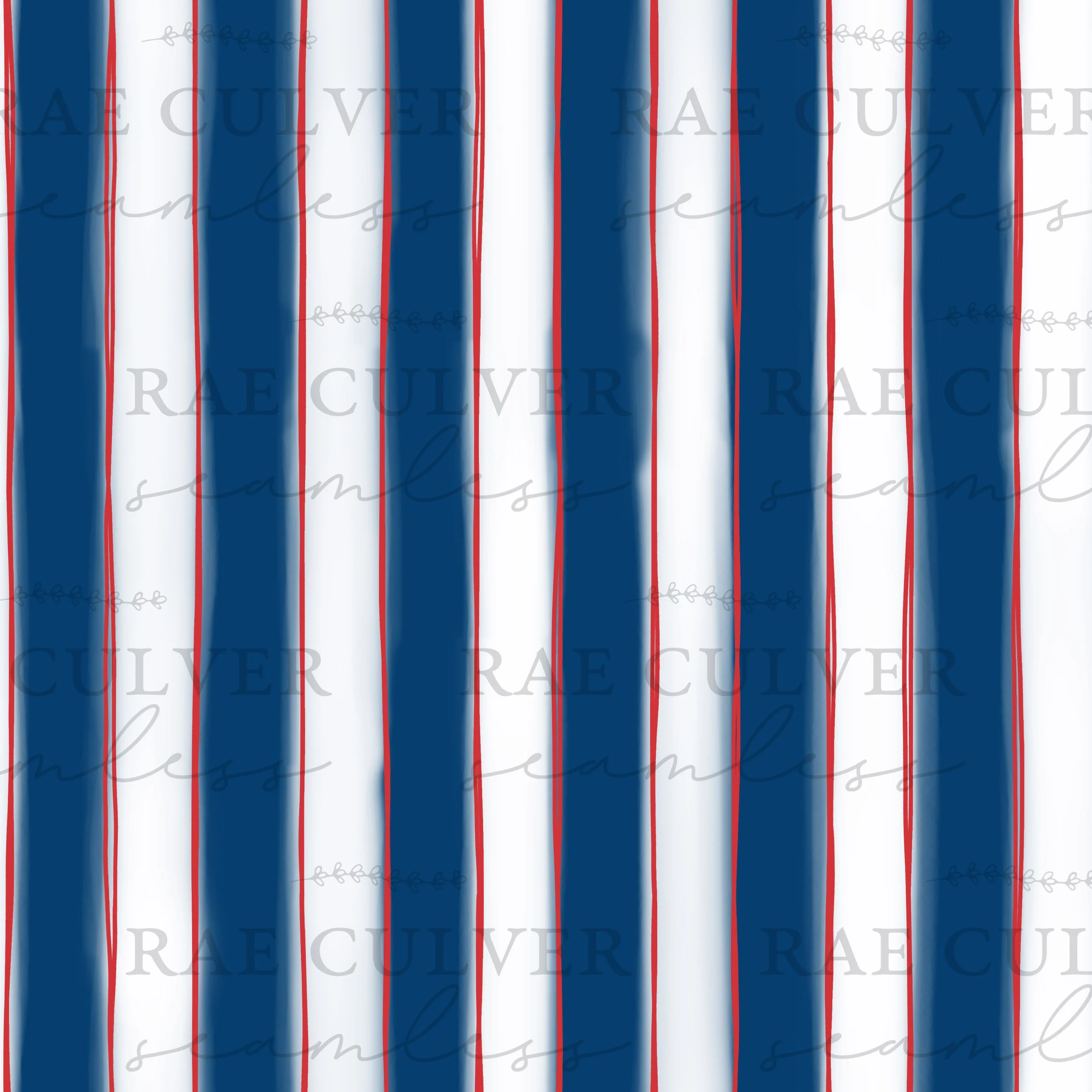 Listing Sketchy Red White Blue 2 Oil Pastel Floral Stripes.jpg