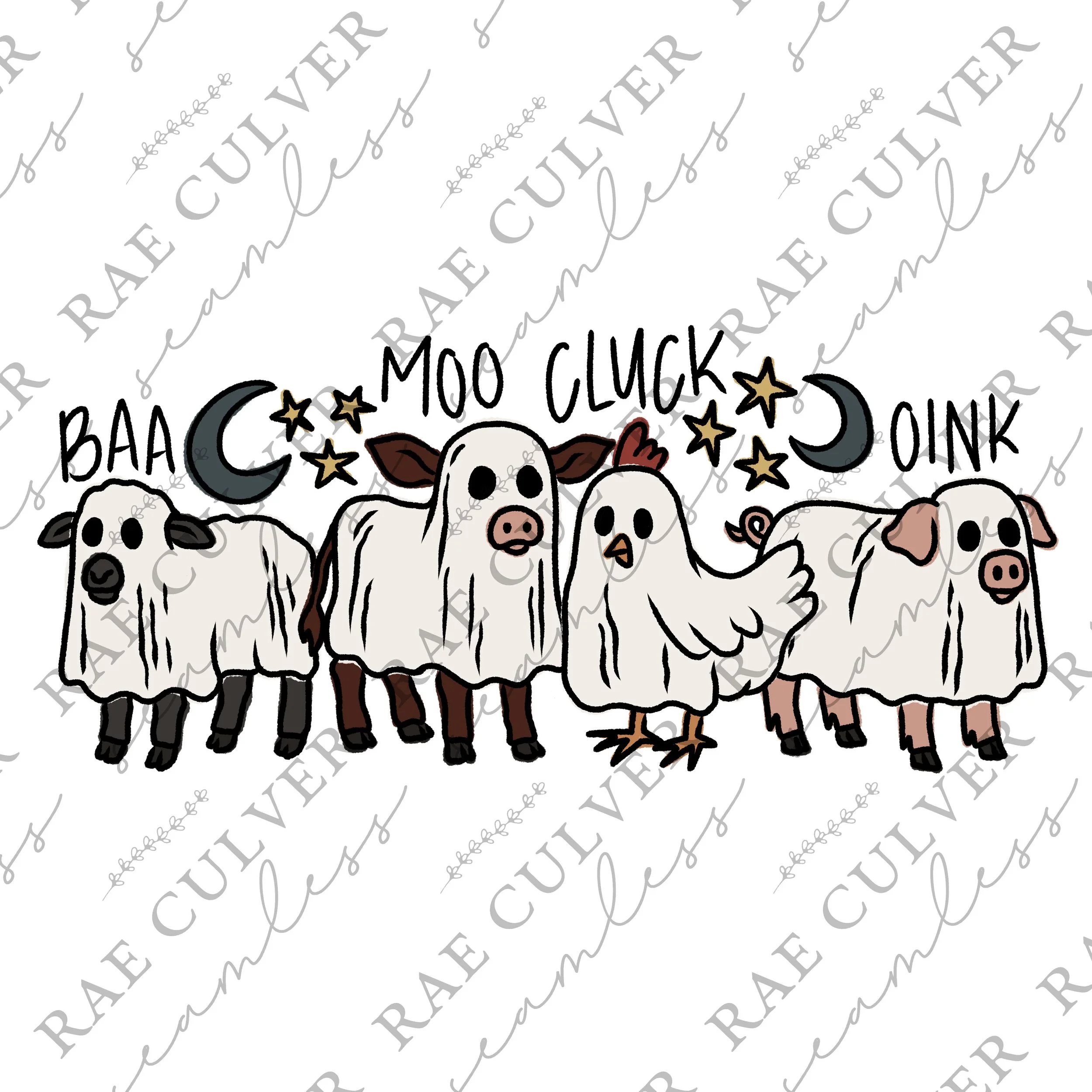 Ghost Farm Animals Sub
