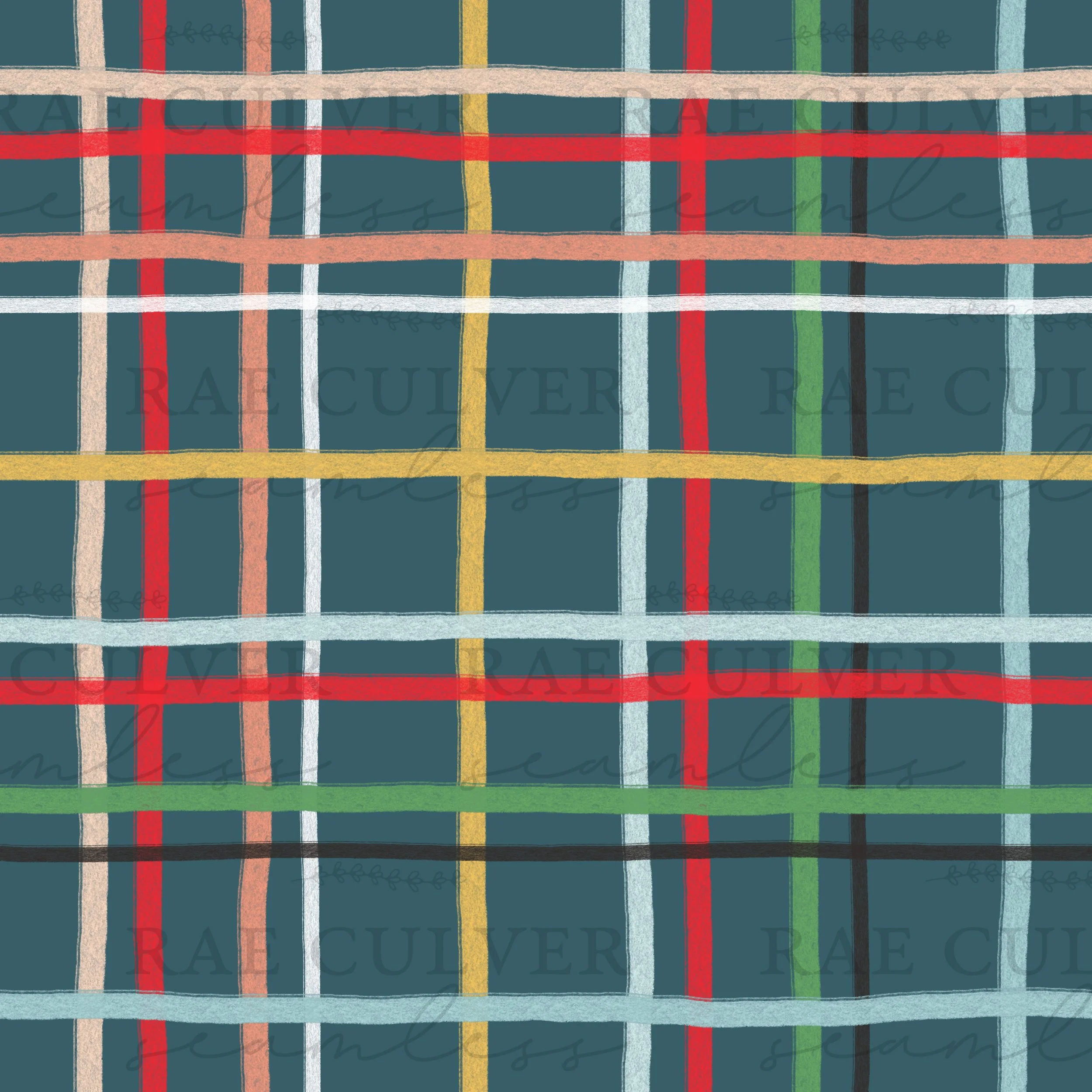 Listing Bees N Blooms Plaid.jpg