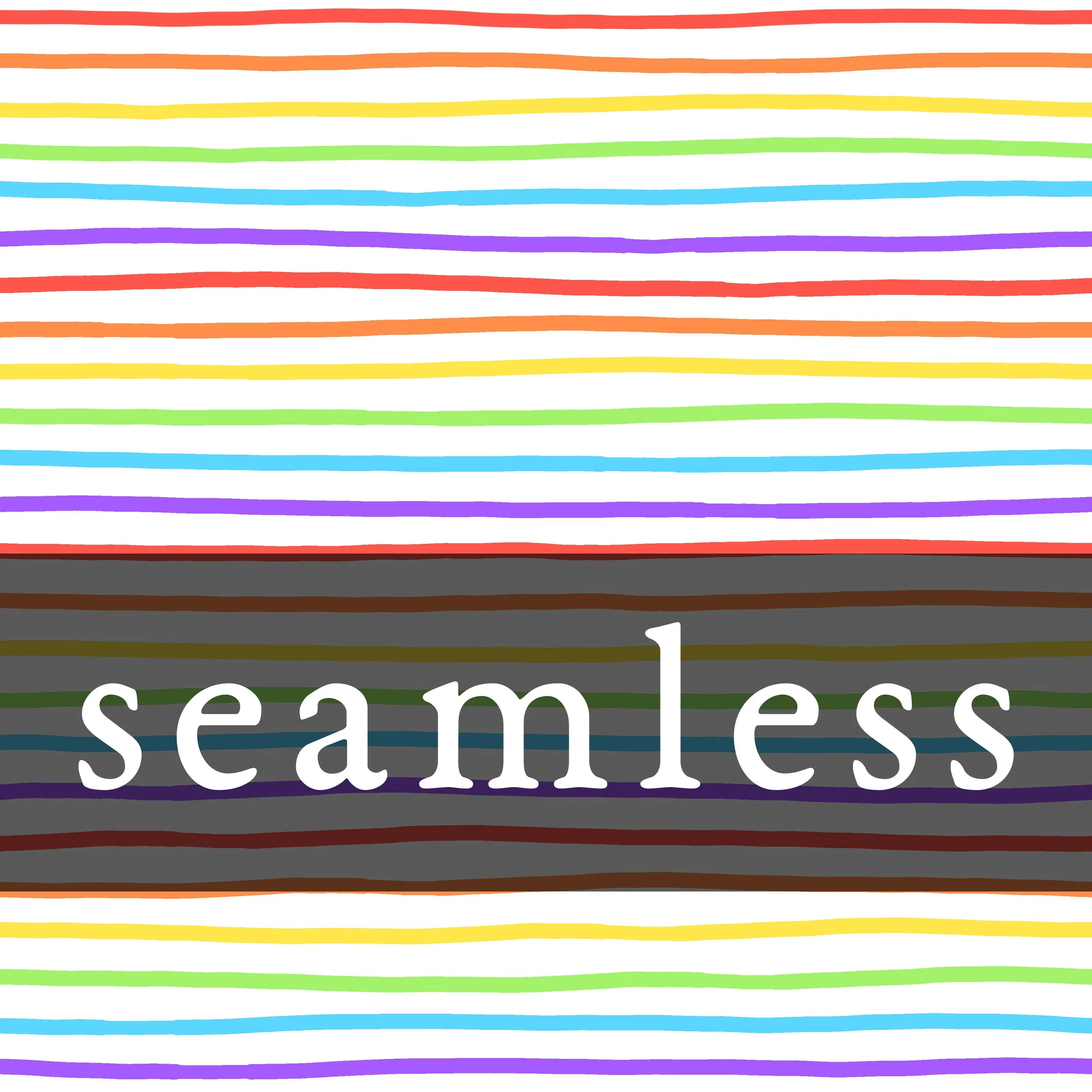 Spaghetti Rainbow Stripes