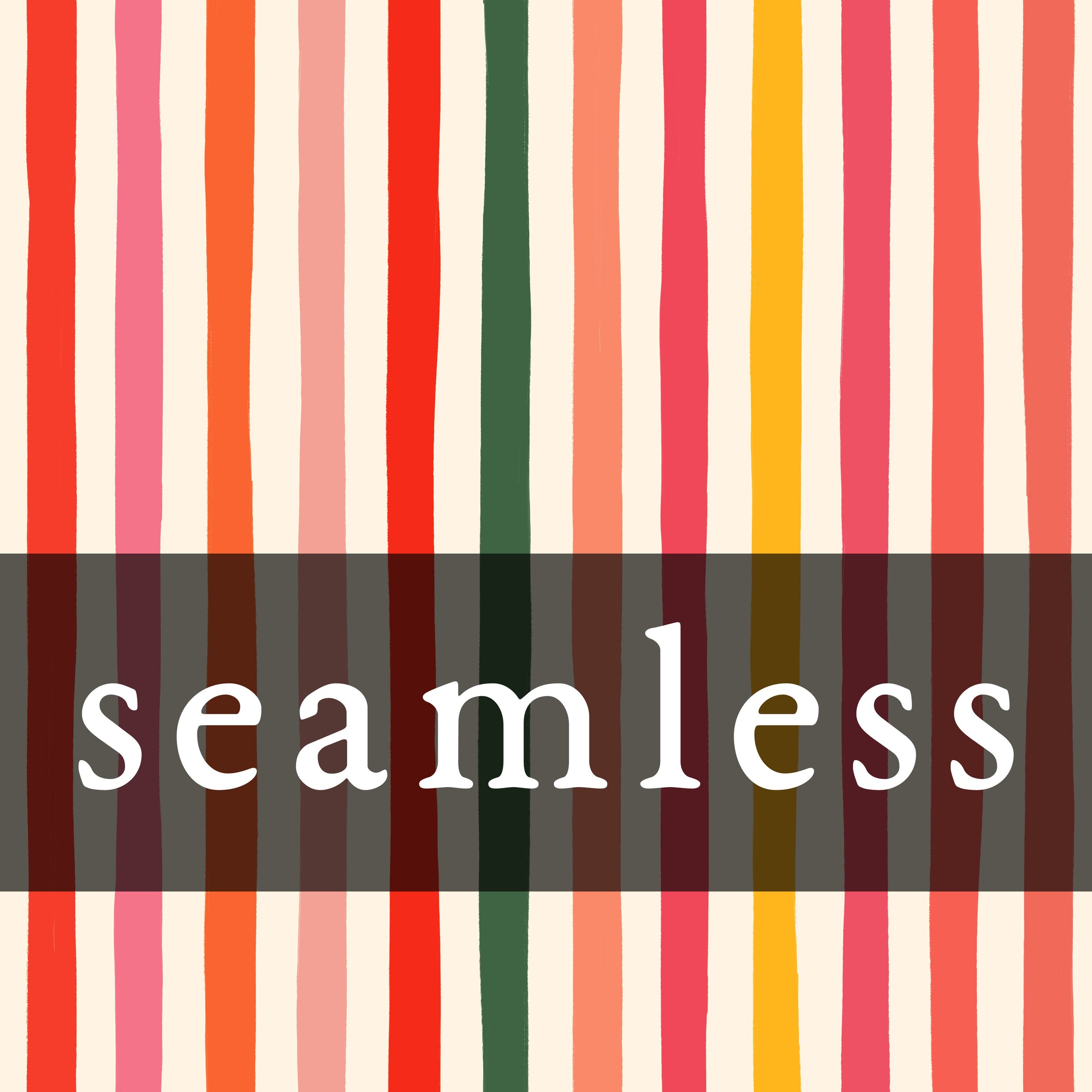 Sweet Summer Floral Red Stripes