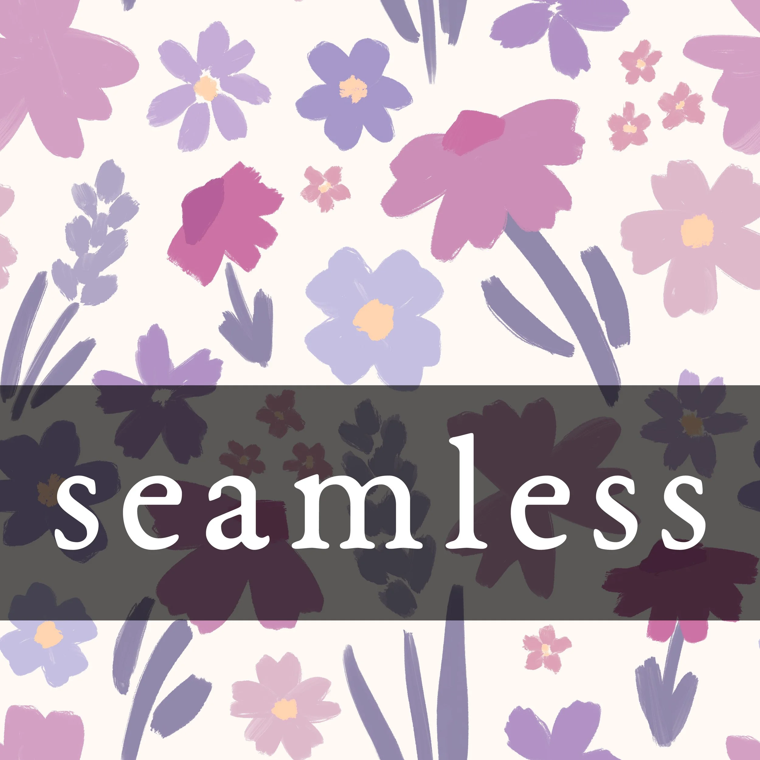 Sweet Summer Floral Purple