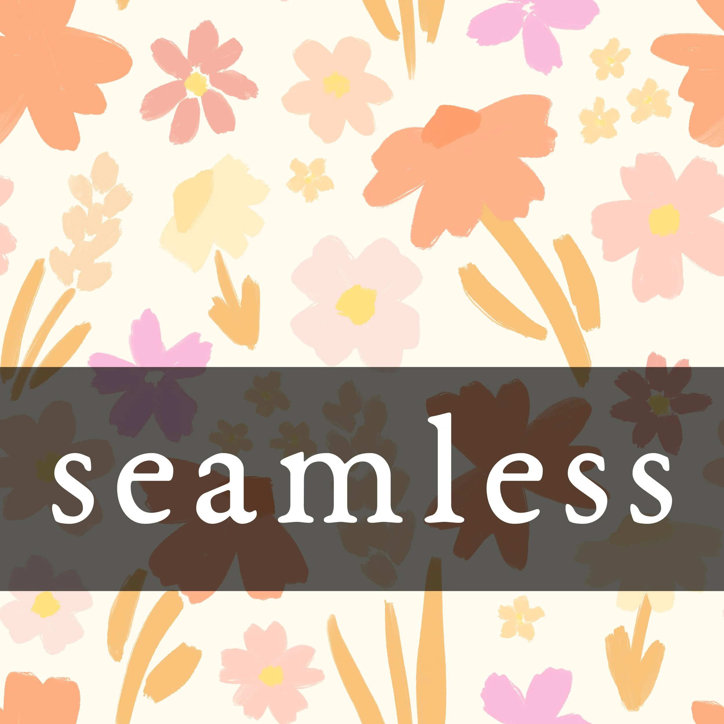 Sweet Summer Floral Peach