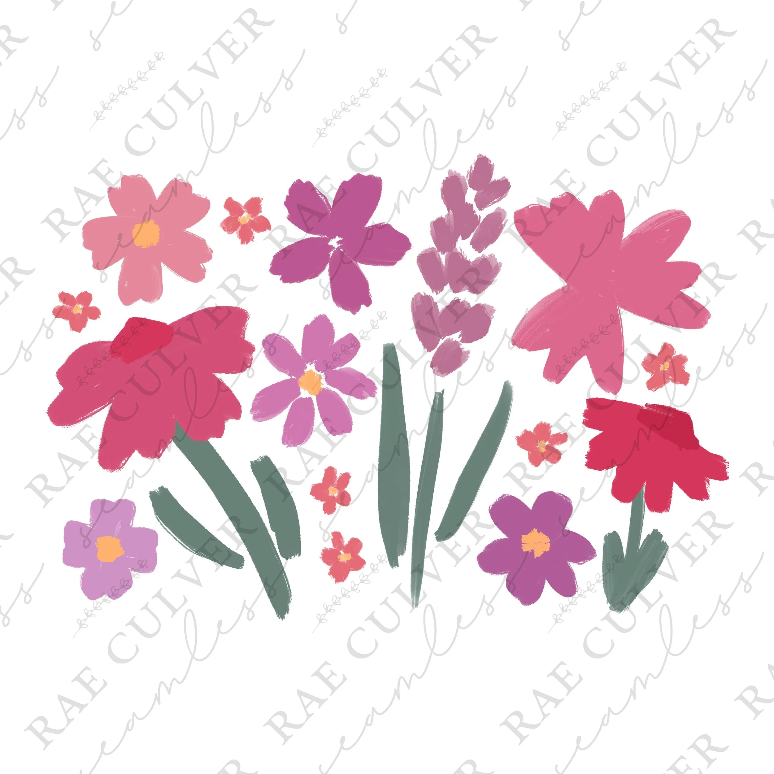 Sweet Summer Floral Pink Sub