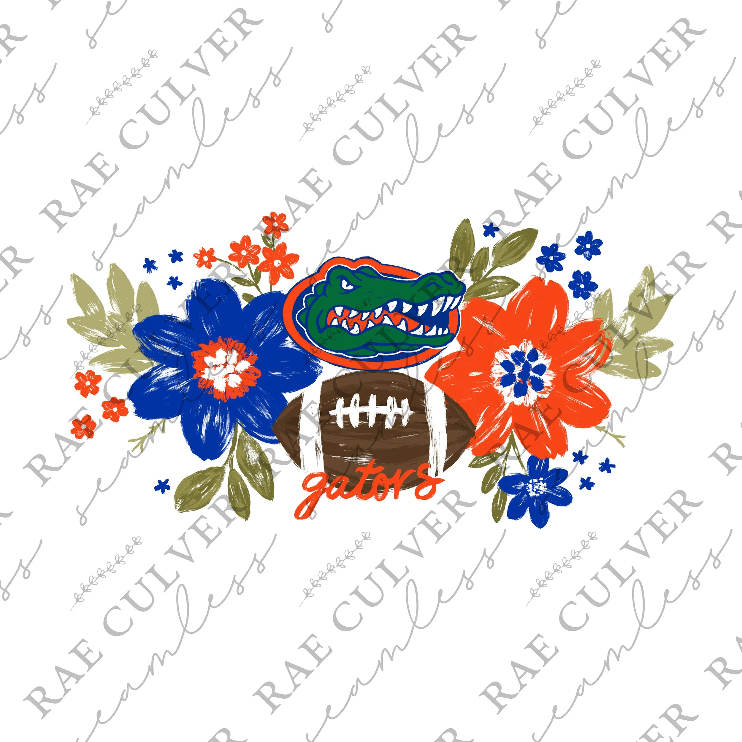 2026 Florida Gators Floral Sub