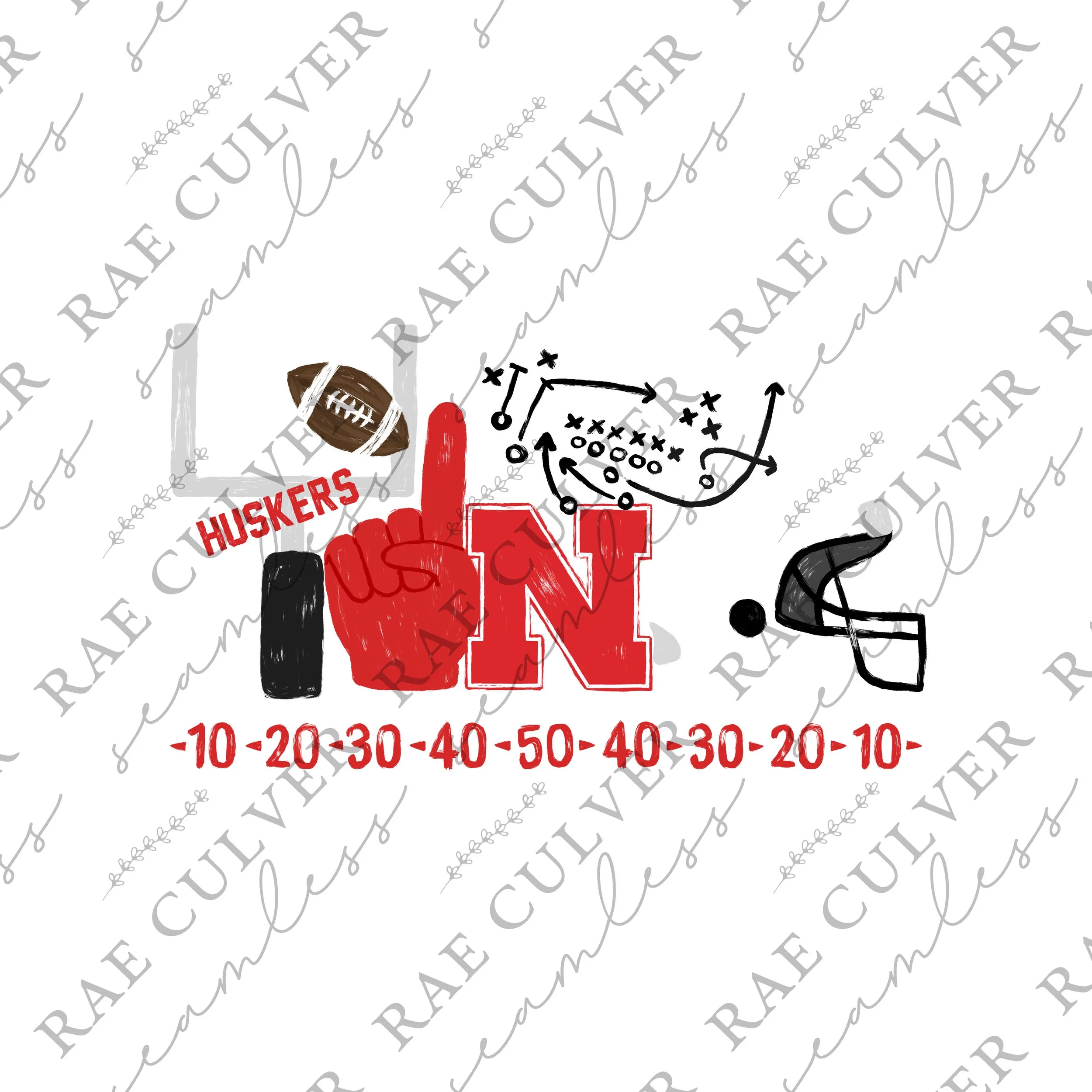 2026 Nebraska Huskers Playbook Sub