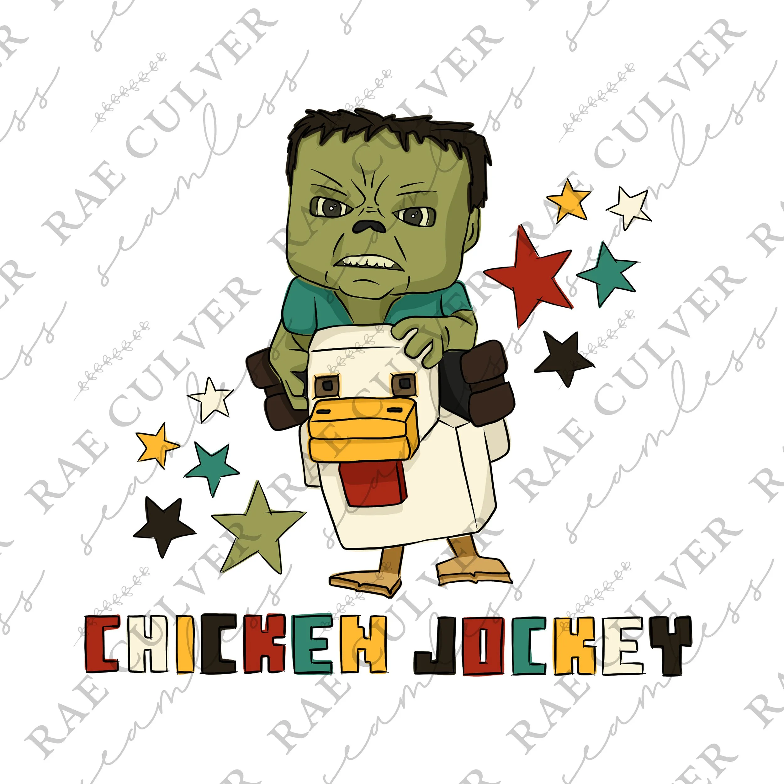 Minecraft Chicken Jockey Sub