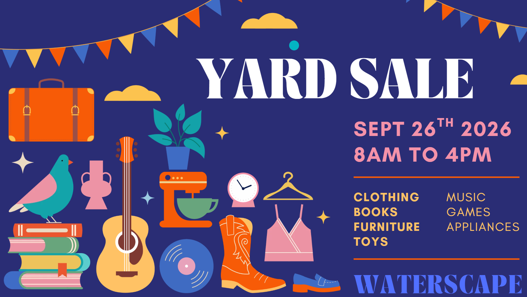Fall Community Yard Sale