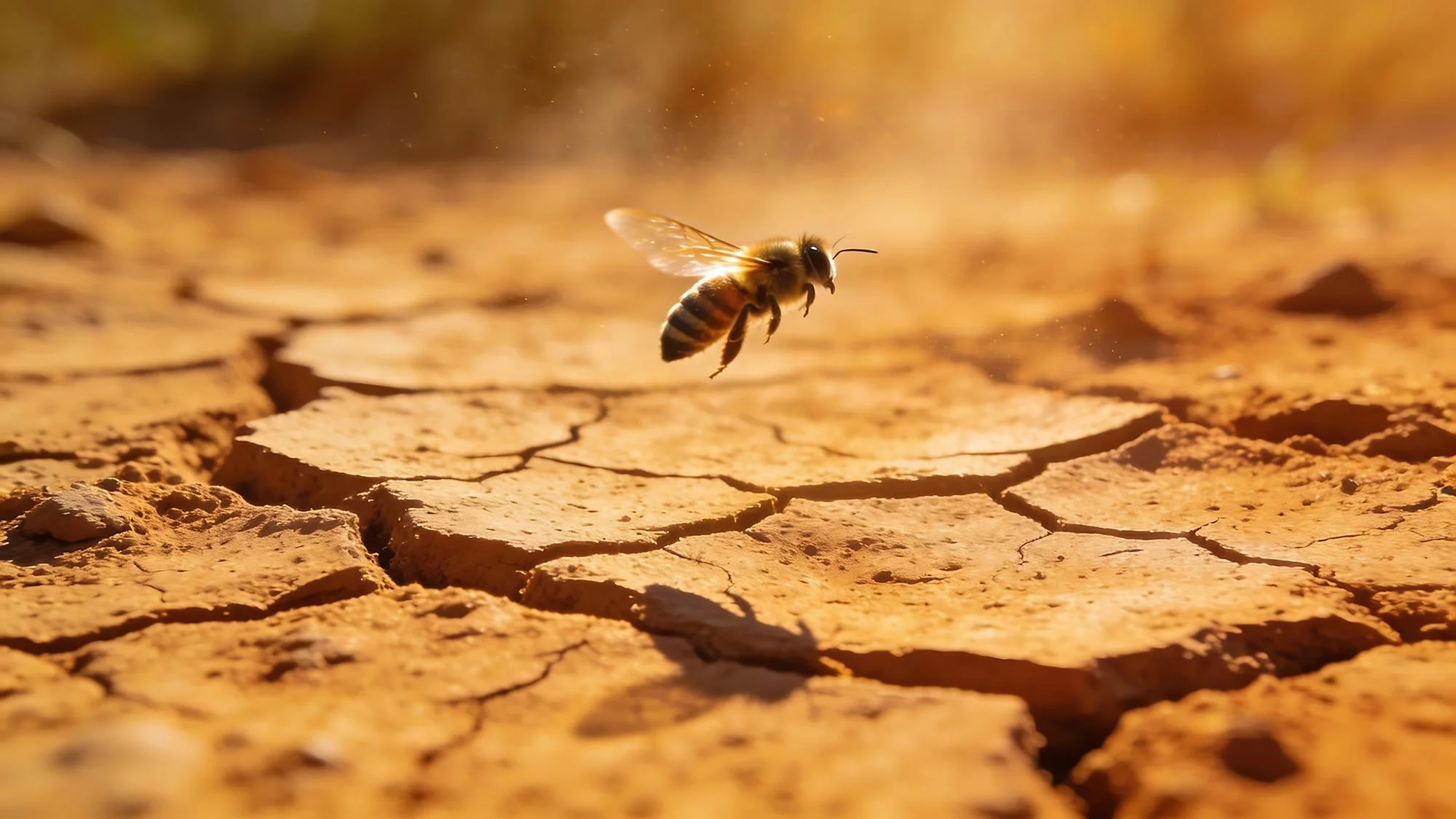 How bees cope in a drought