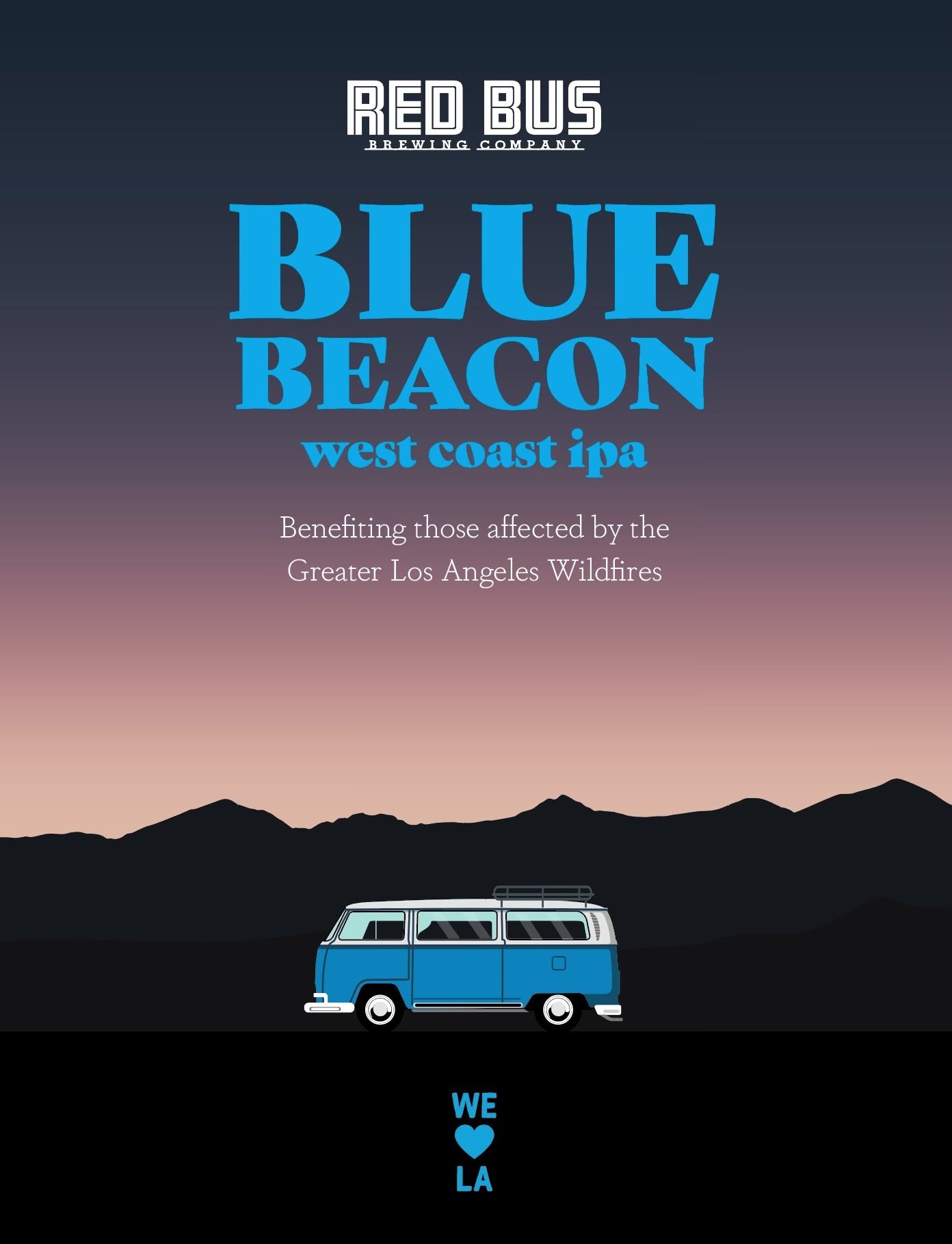 Blue Beacon Beer Sign