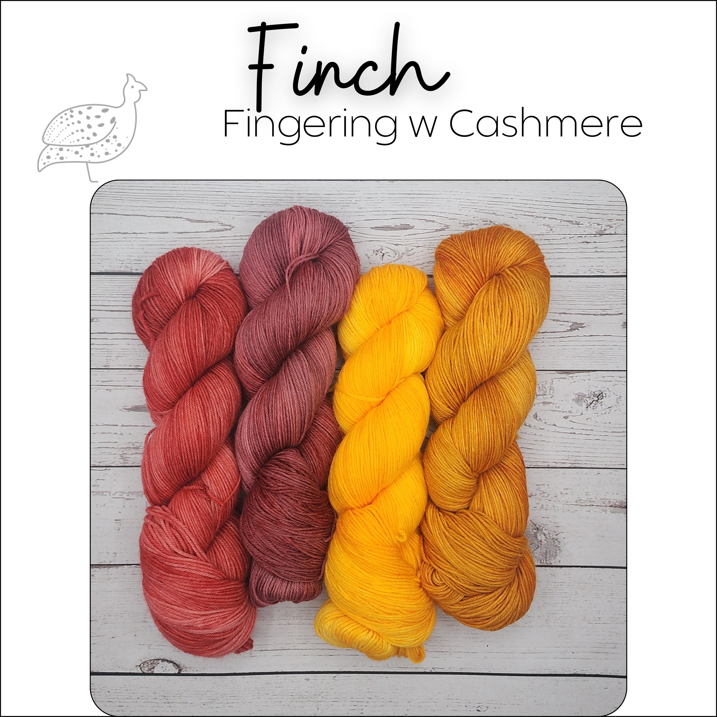 Finch Tonals Reds, Yellow, and Orange