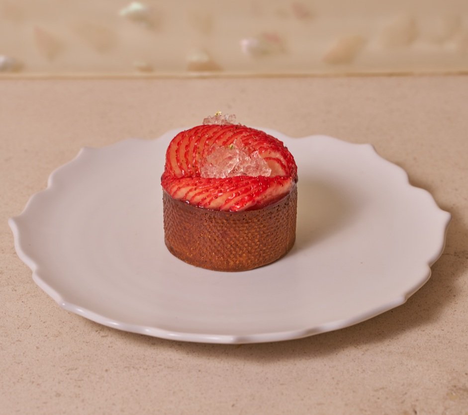 Strawberry-Rhubarb Tart