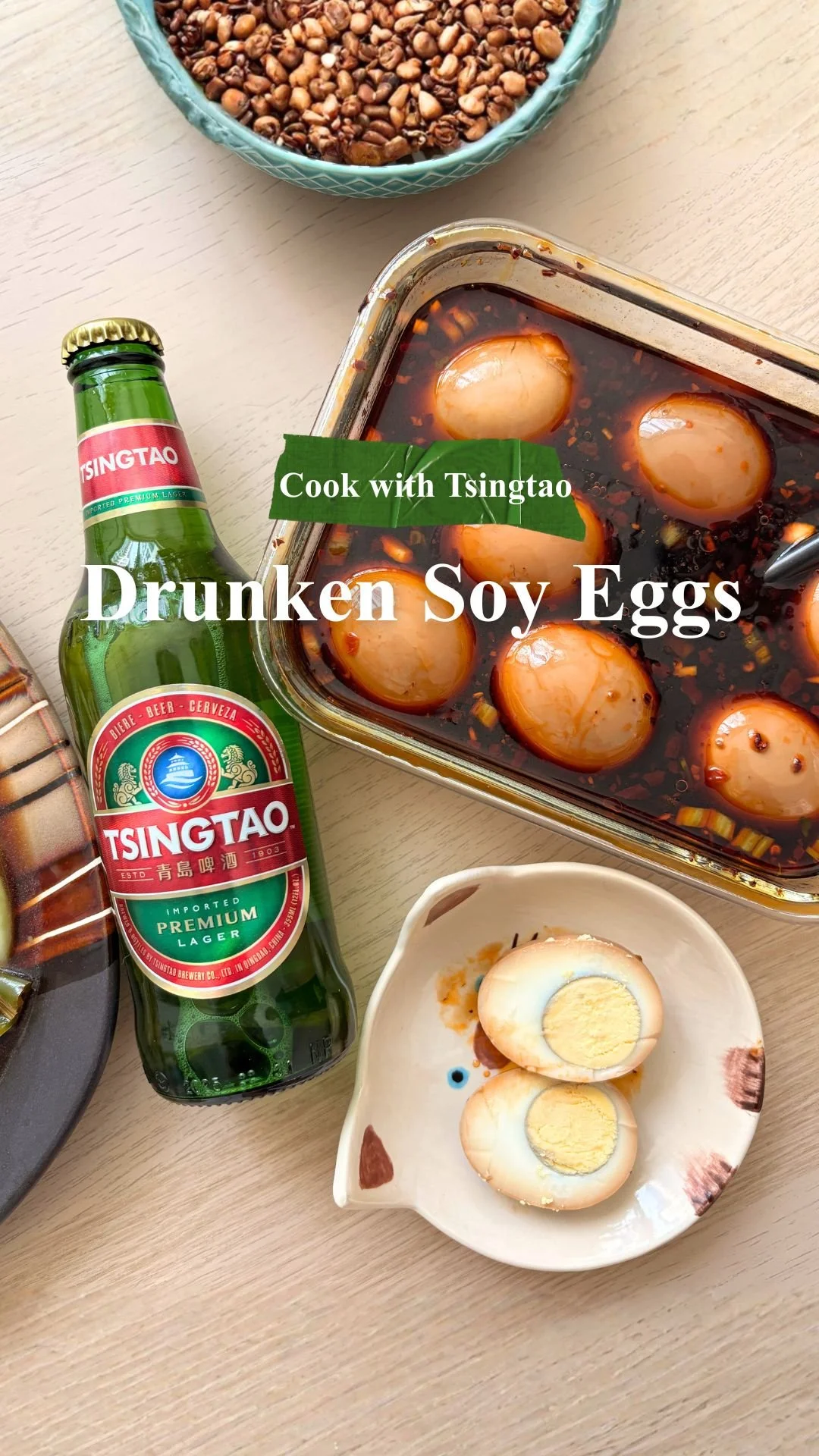 Tsingtao Drunken Soy Eggs