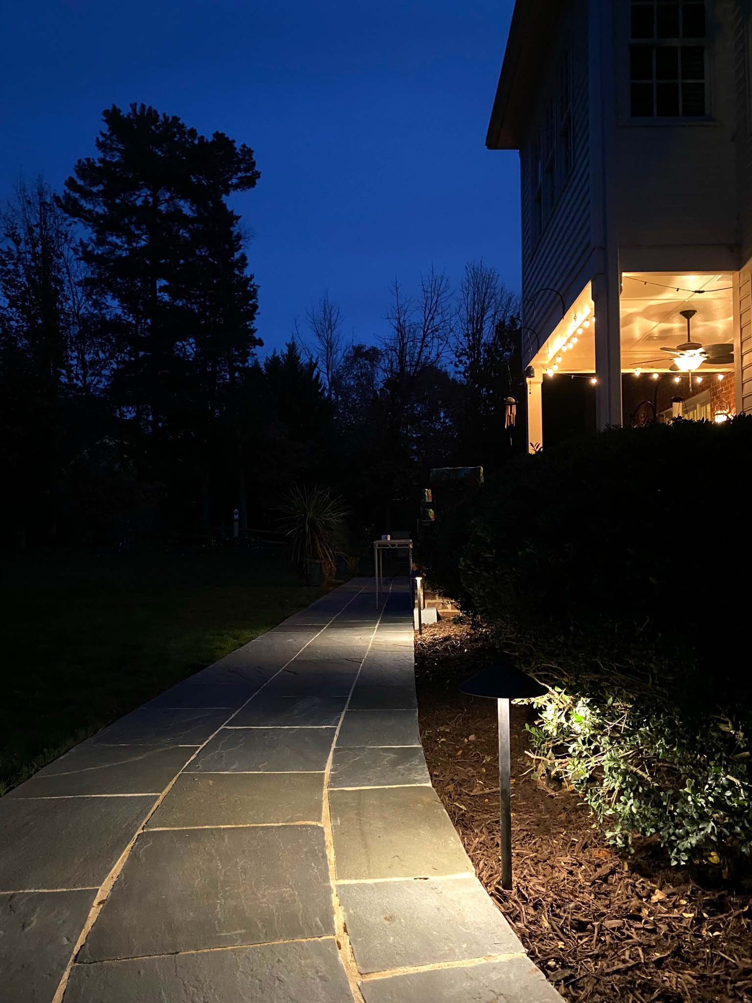 Backyard Path Lights