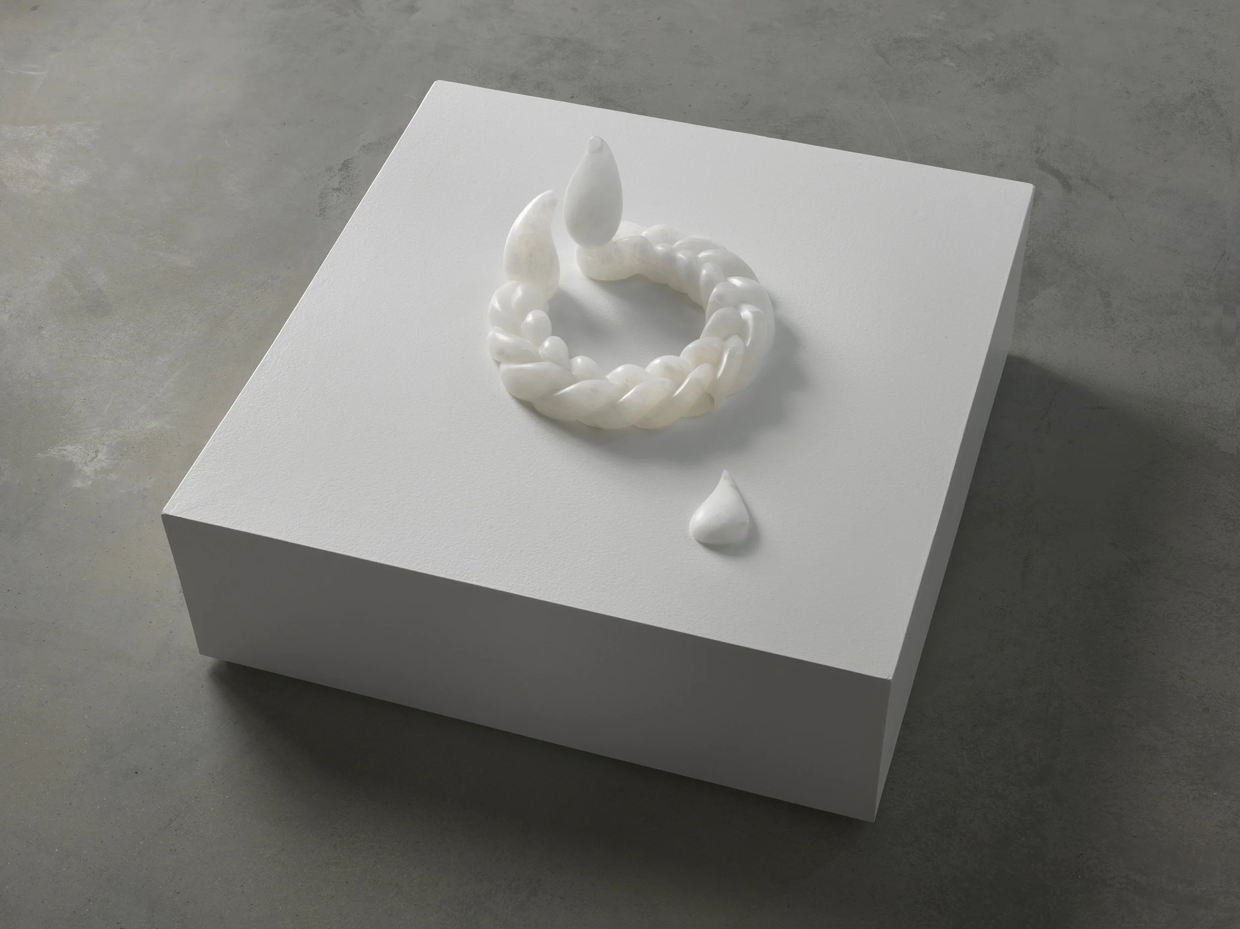 Three-quarter view of work titled "Underworld 2" by Afruz Amighi