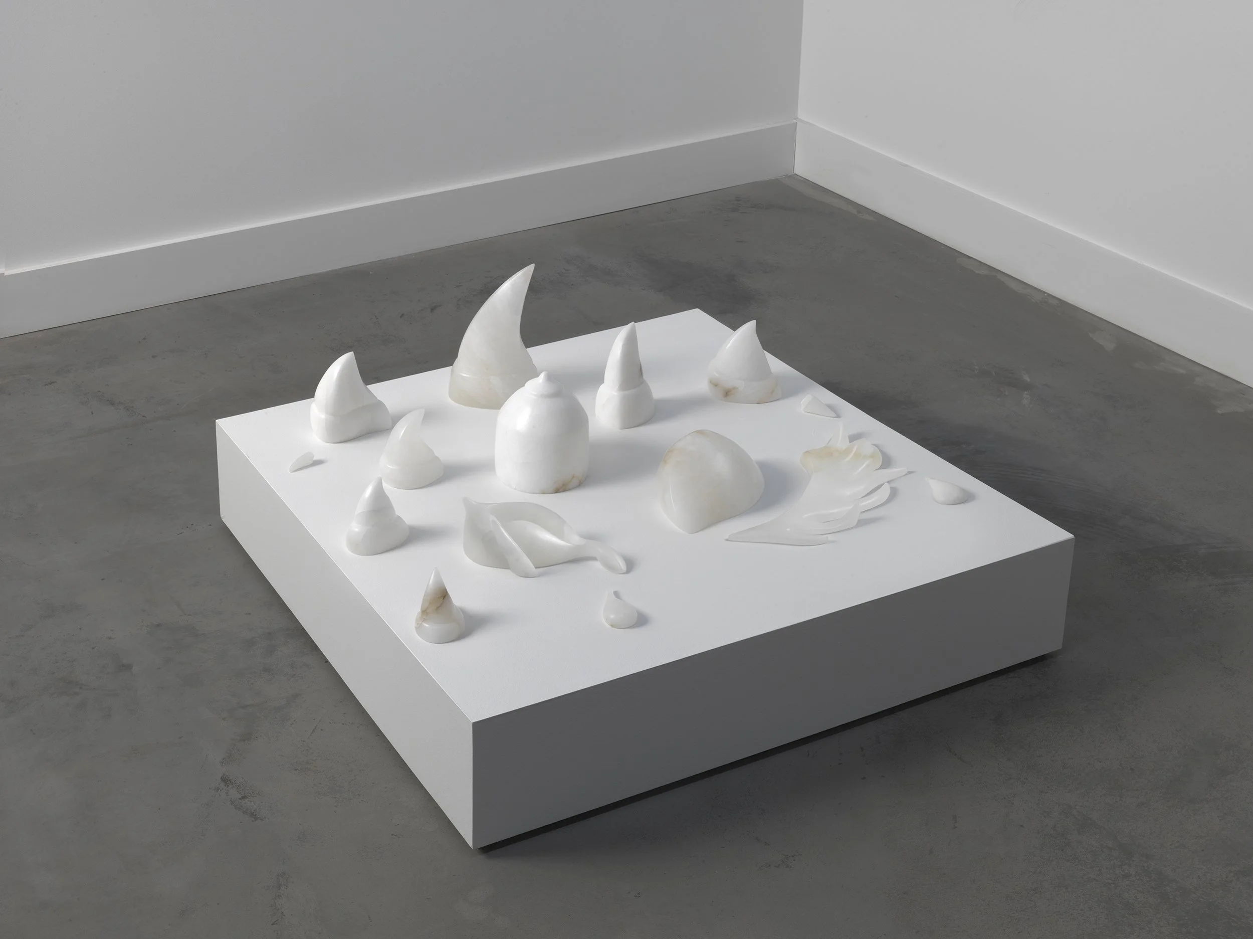 Three-quarter view of work titled "Underworld 2" by Afruz Amighi