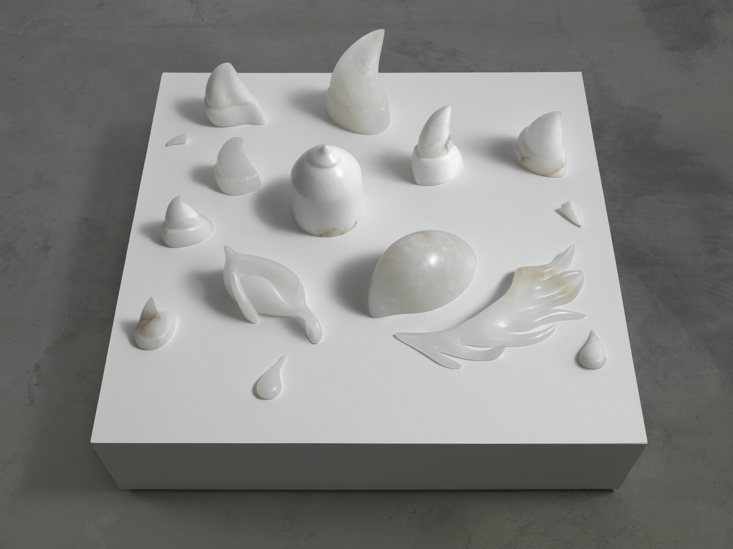 Top view of work titled "Underworld 2" by Afruz Amighi