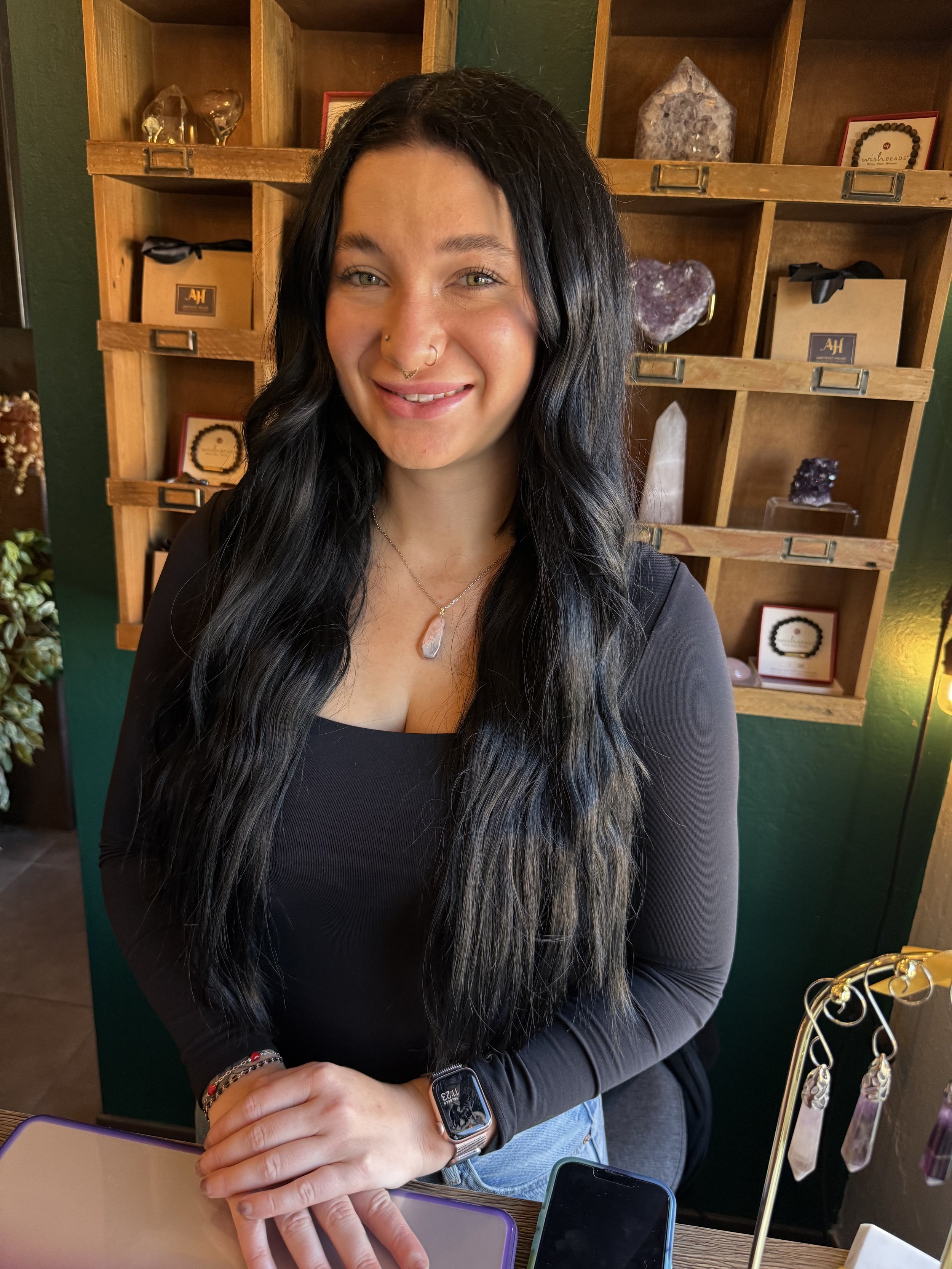 Hailie Pucci, Artisan, Wellness Boutique, Wellness Consultant, Tarot, Wearable Energy by Hailie