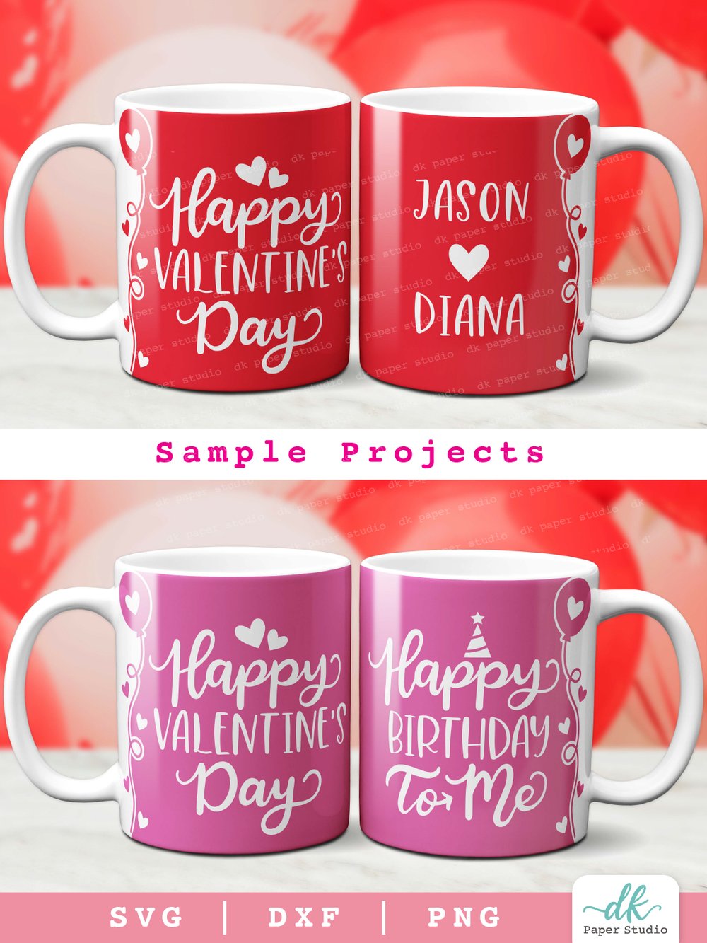 Coffee is my Valentine Cricut Mug Press SVG for Cricut Infusible Ink Sheet  — DK Paper Studio