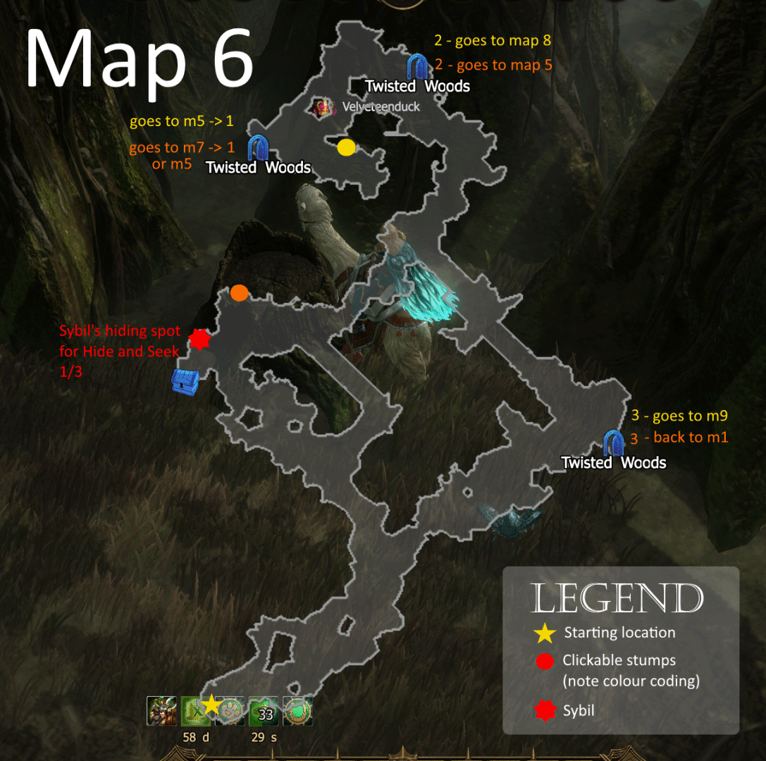 map 6 of twisted woods