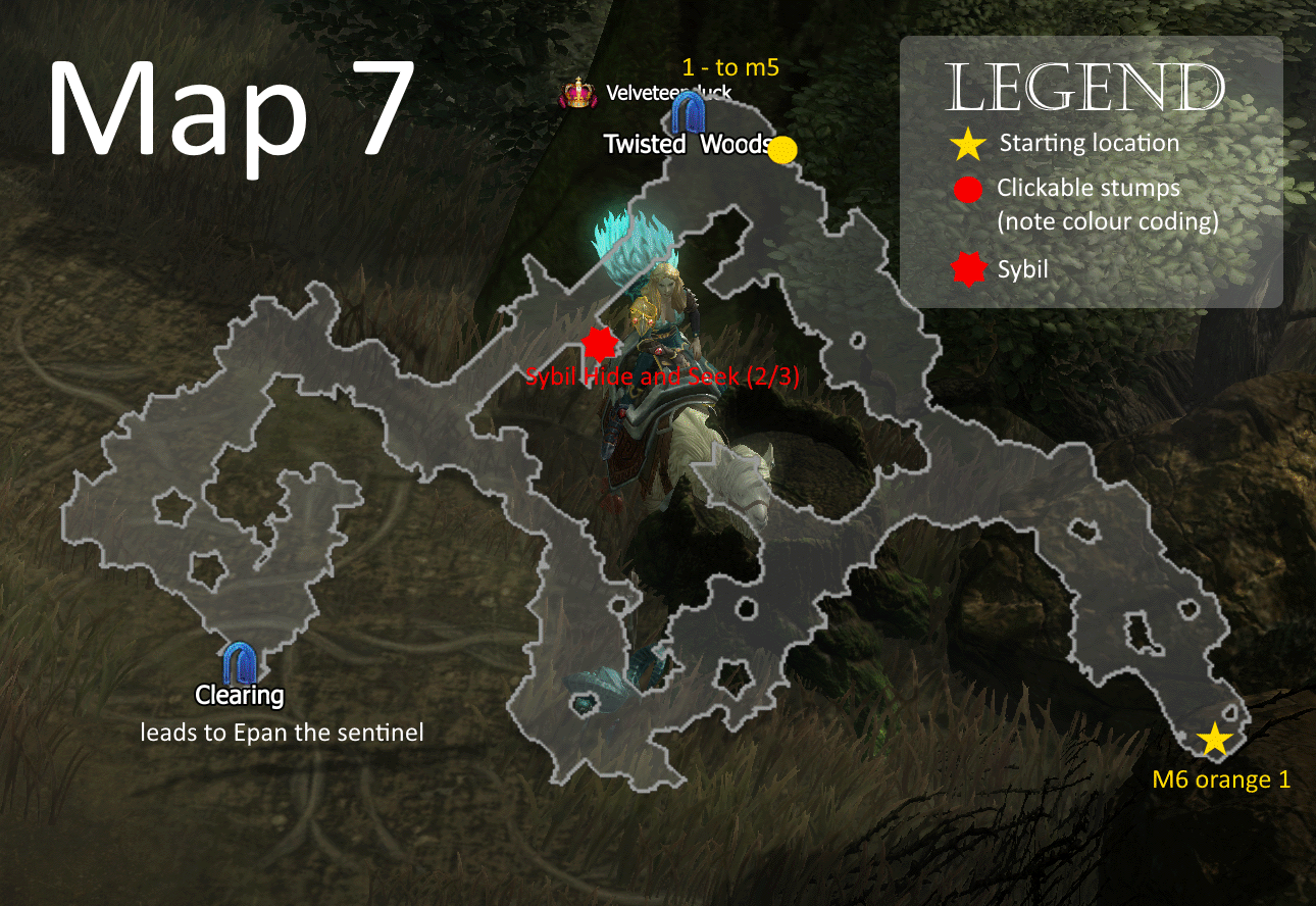 map 7 of twisted woods