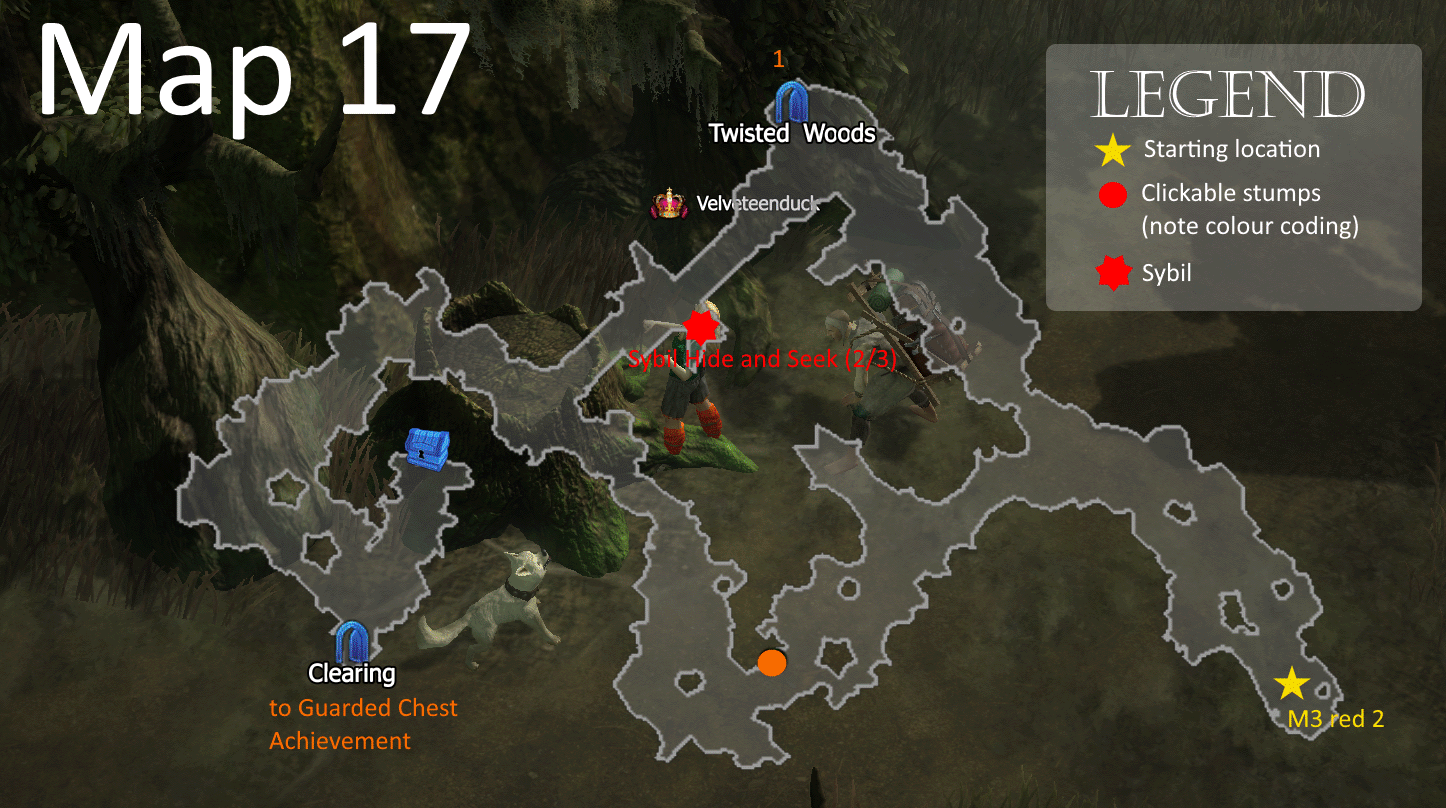 map 17 of twisted woods