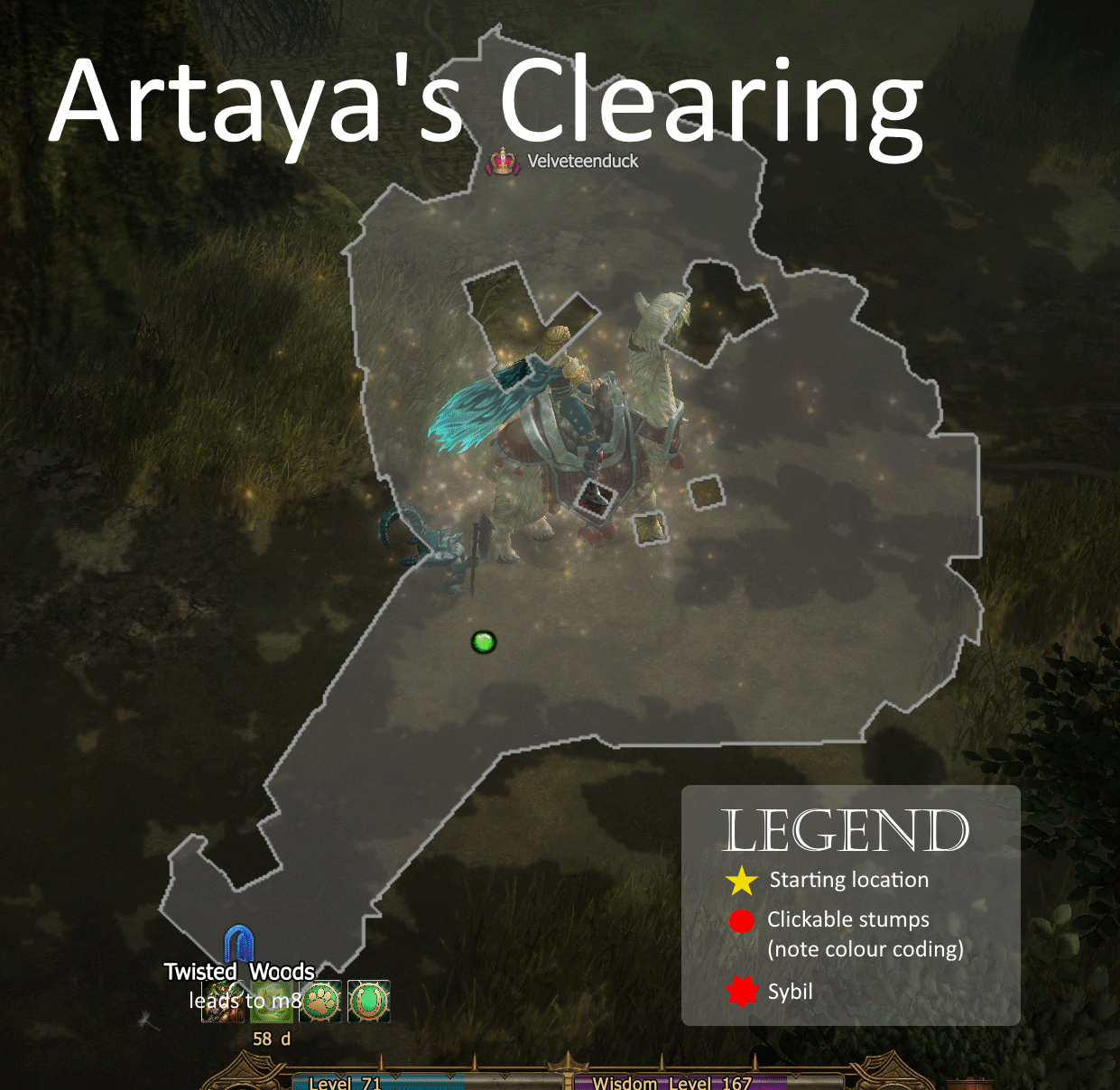 artaya's clearing of twisted woods