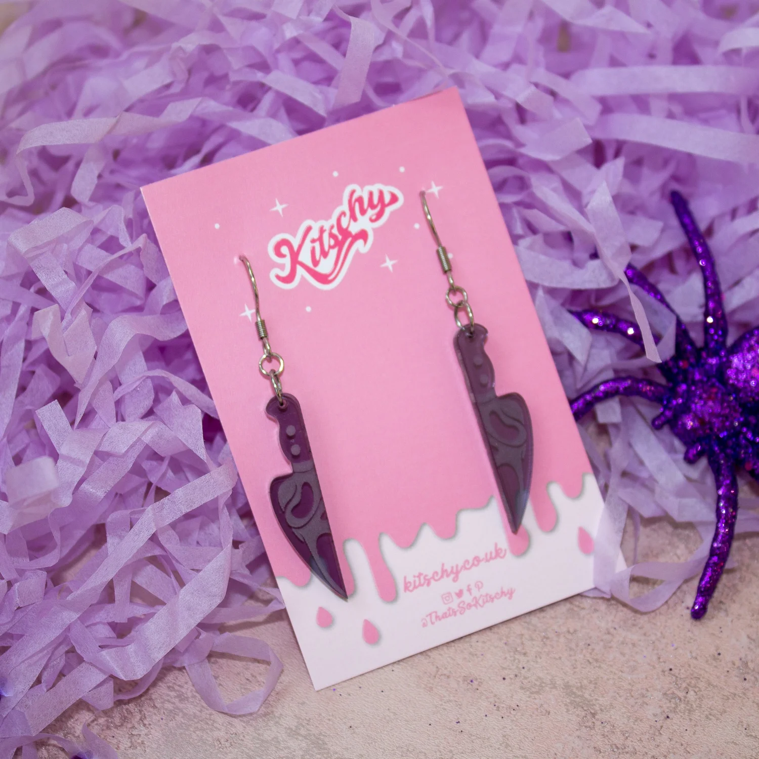Hell No Earrings, Heart main image 1